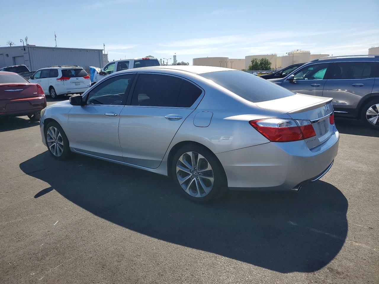 2013 Honda Accord Sport Серебряный vin: 1HGCR2F54DA033067