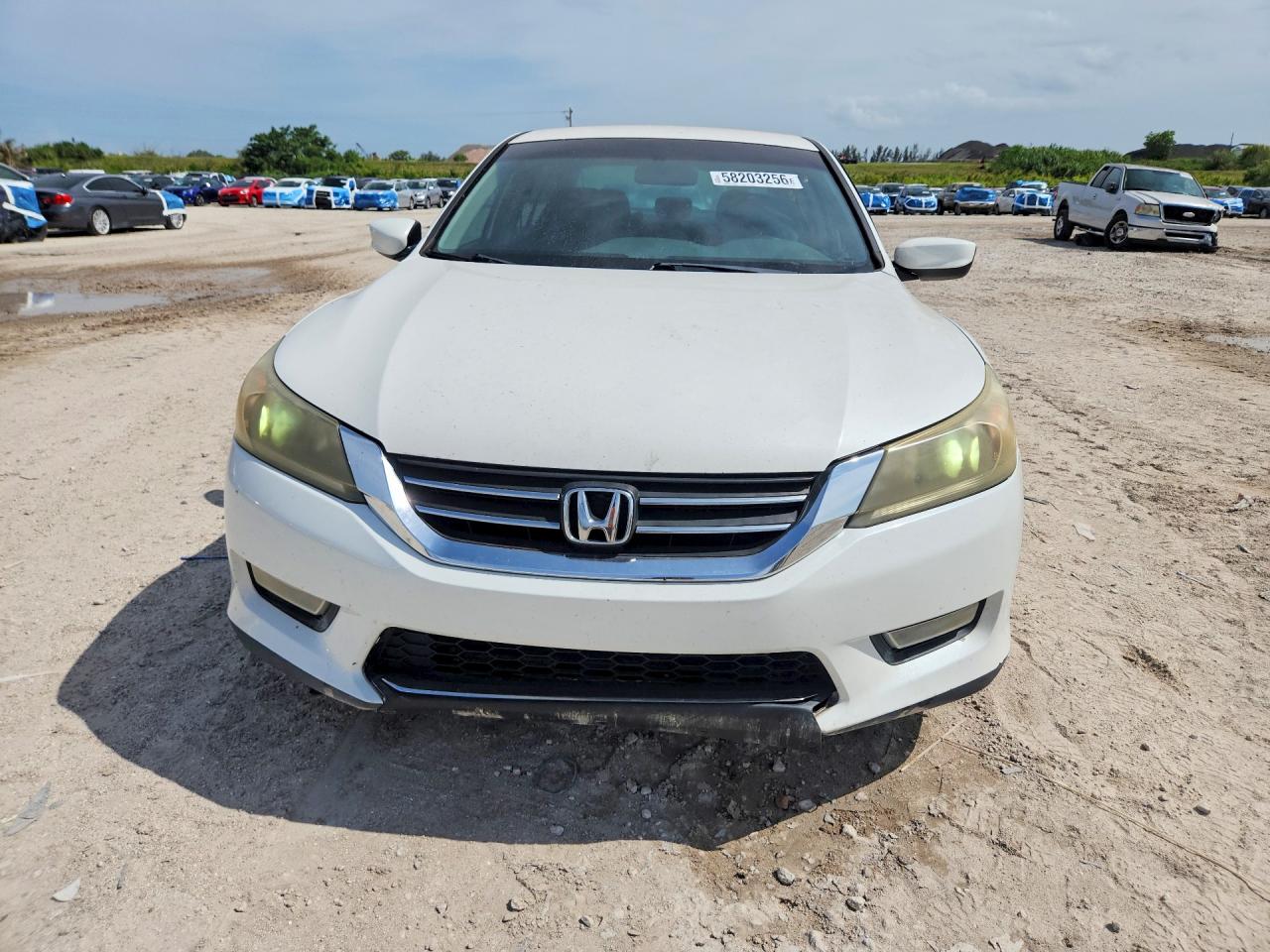 2013 Honda Accord Sport Белый vin: 1HGCR2F54DA040908
