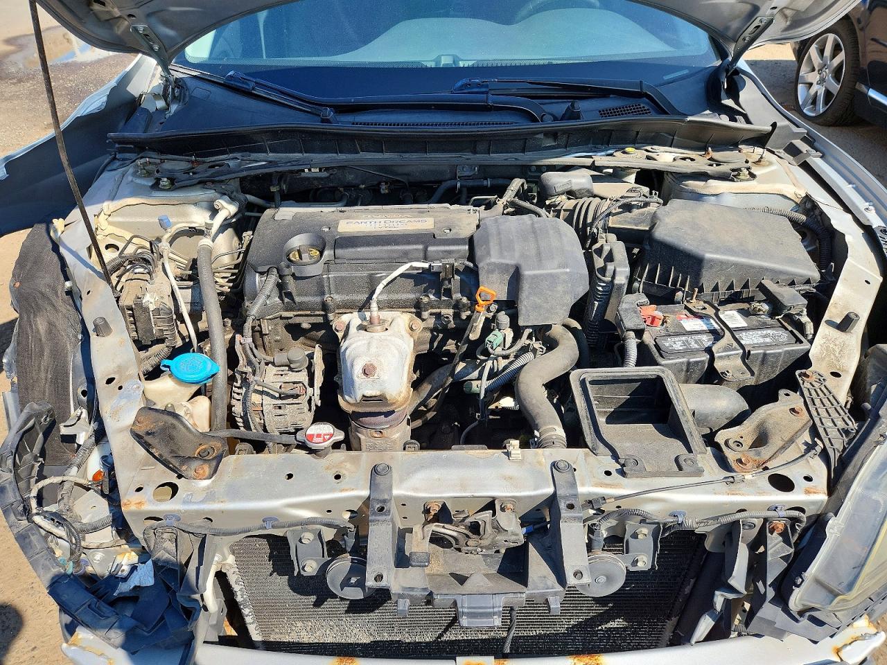 2013 Honda Accord Sport Silver vin: 1HGCR2F54DA061273