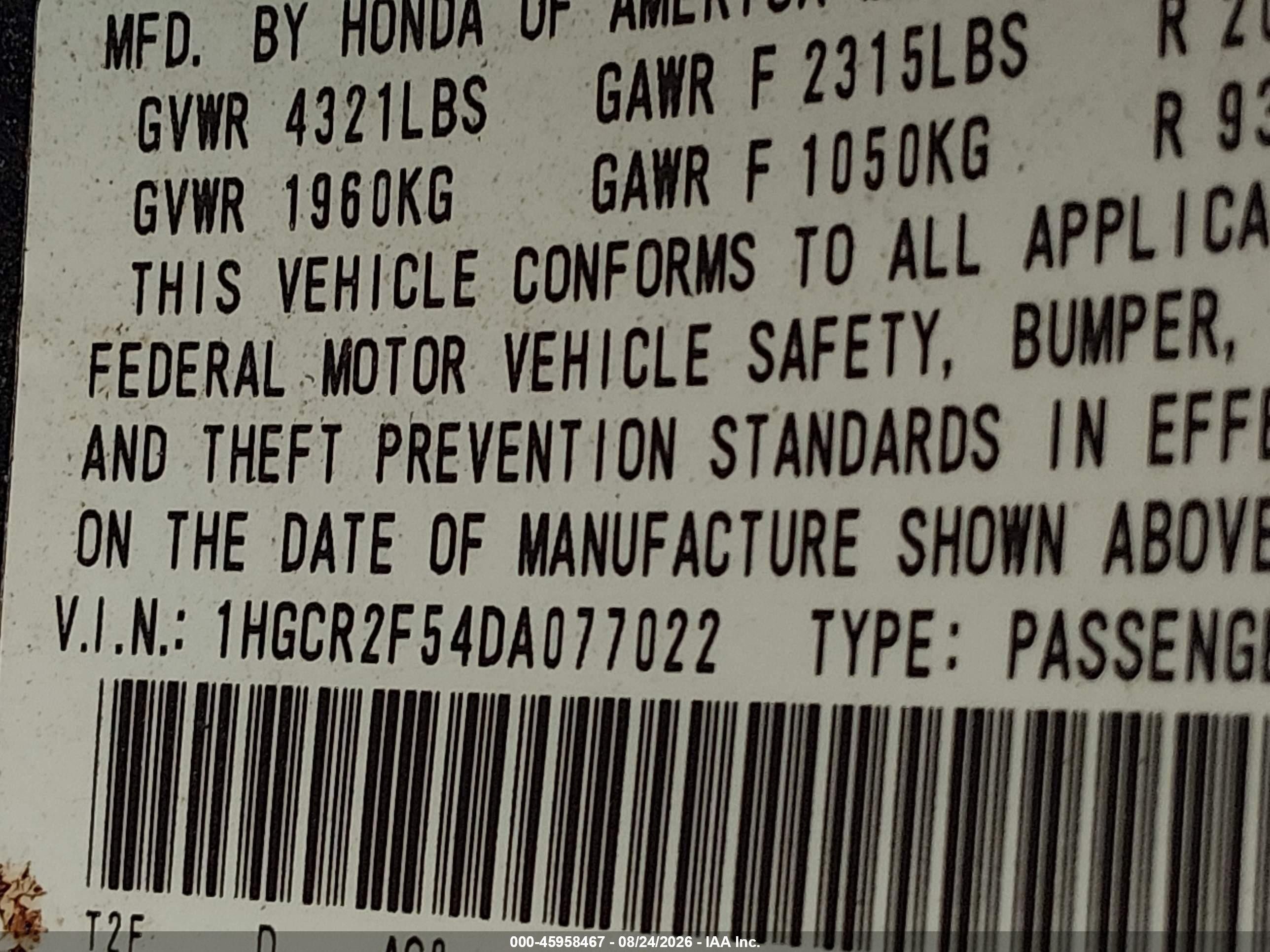 2013 Honda Accord Sport Black vin: 1HGCR2F54DA077022