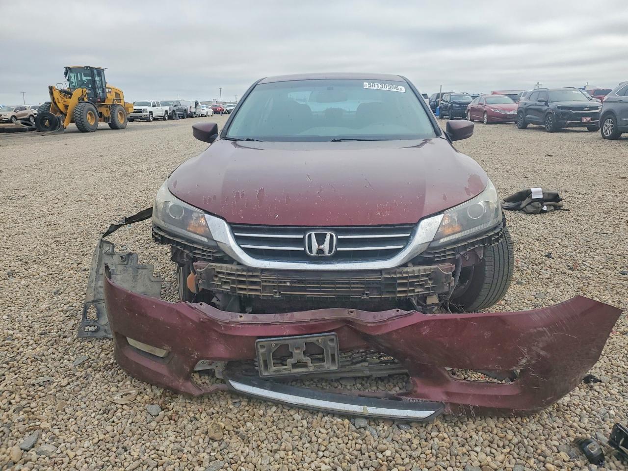 2013 Honda Accord Sport Бордовый vin: 1HGCR2F54DA083693
