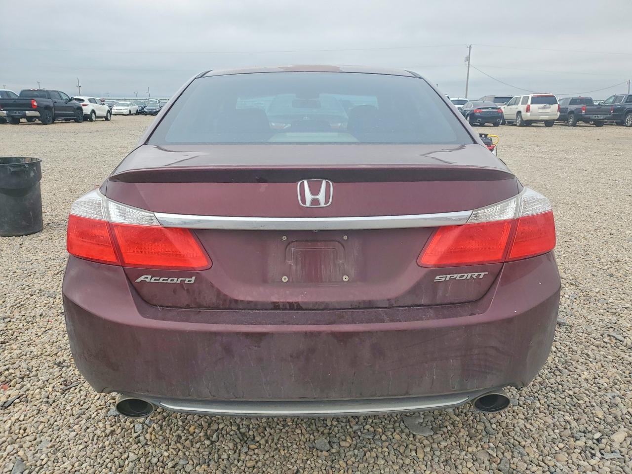 2013 Honda Accord Sport Бордовый vin: 1HGCR2F54DA083693