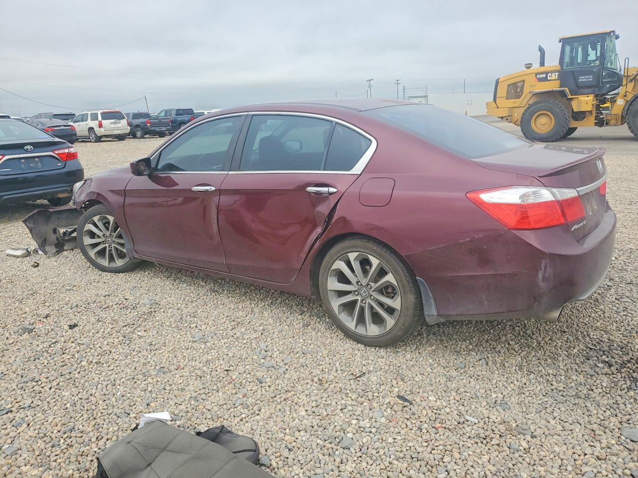 2013 Honda Accord Sport Бордовый vin: 1HGCR2F54DA083693