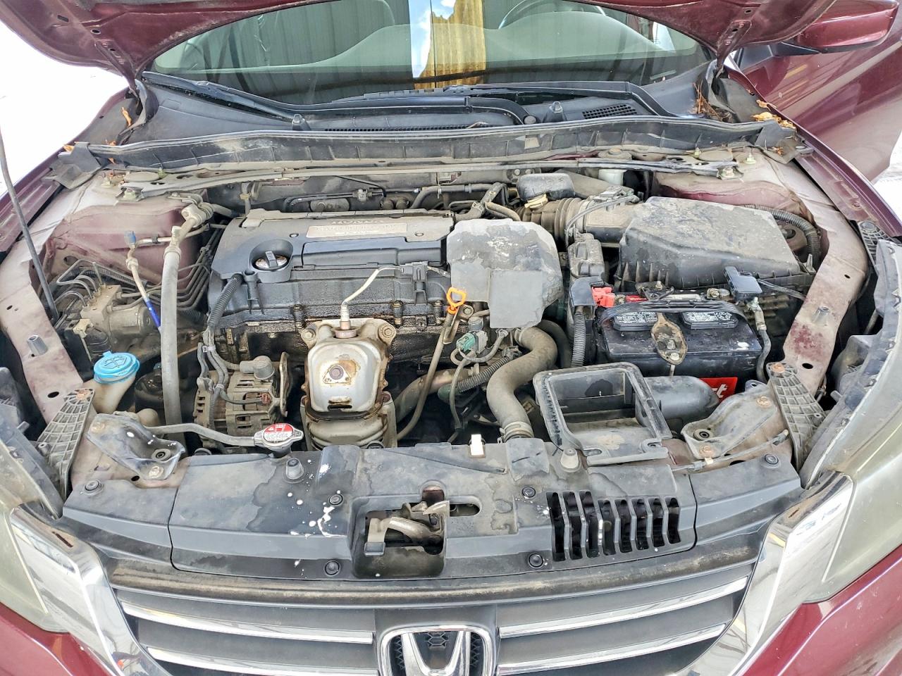 2013 Honda Accord Sport Maroon vin: 1HGCR2F54DA103358