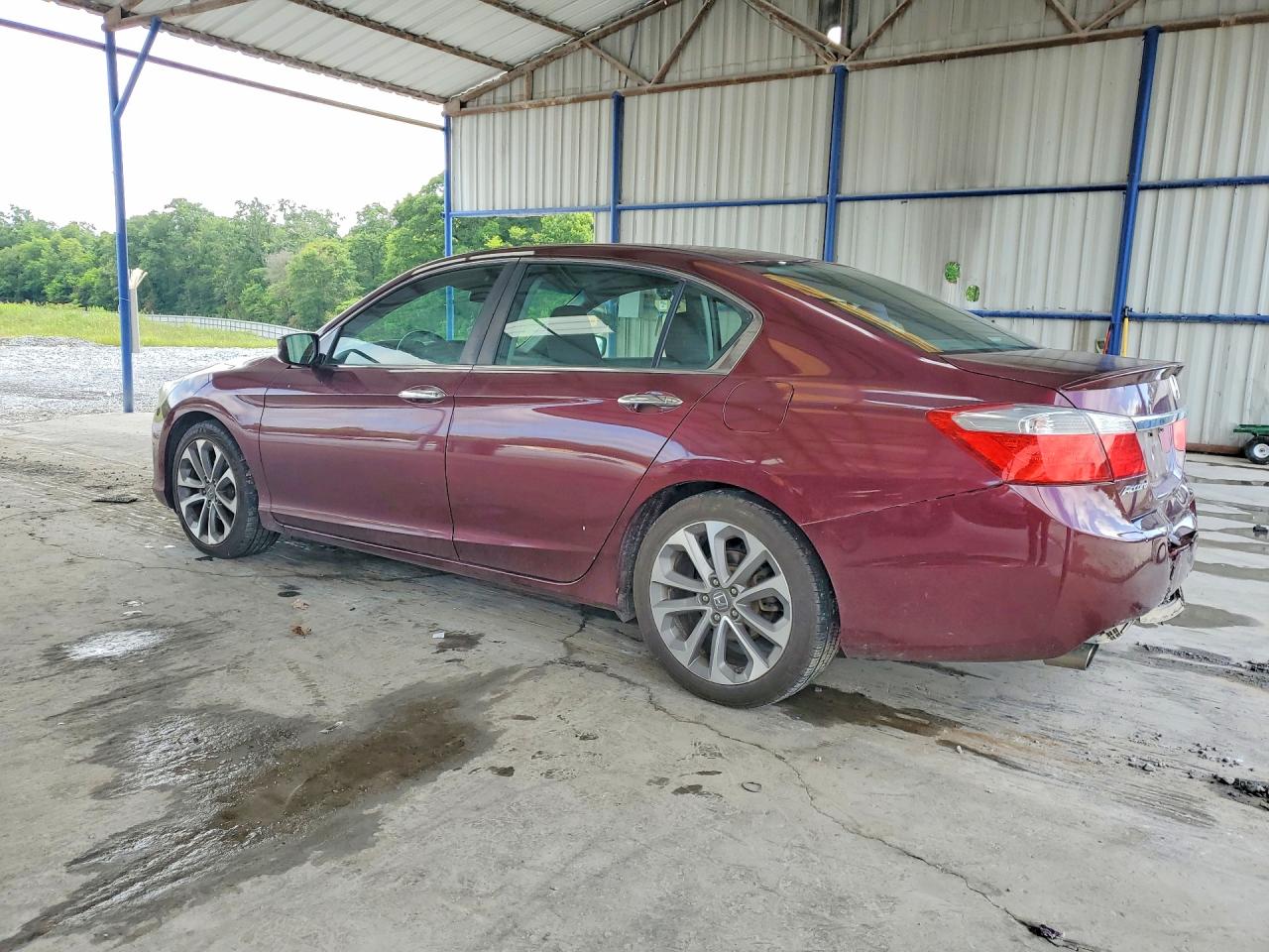 2013 Honda Accord Sport Maroon vin: 1HGCR2F54DA103358