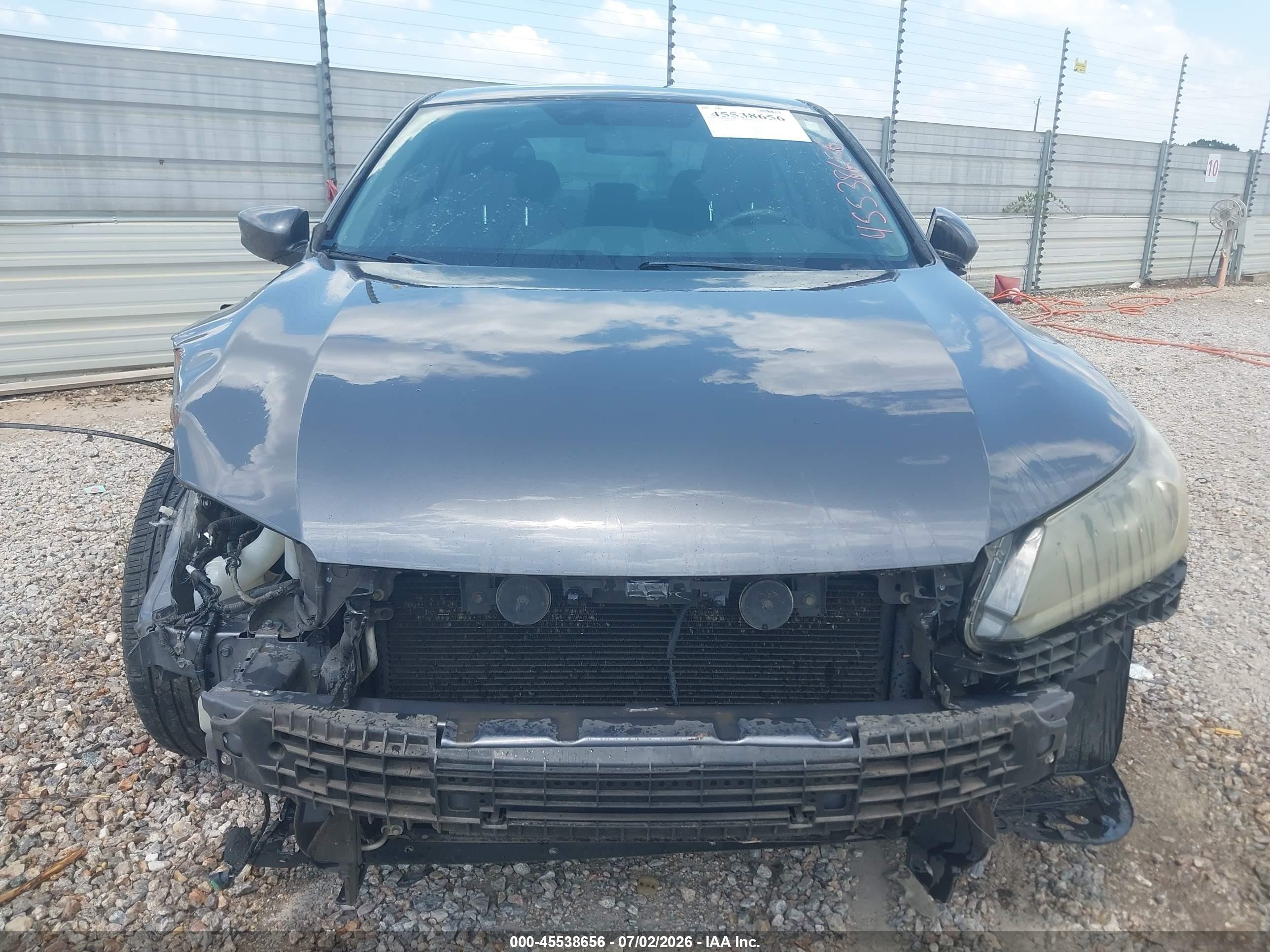 2013 Honda Accord Sport Gray vin: 1HGCR2F54DA131404