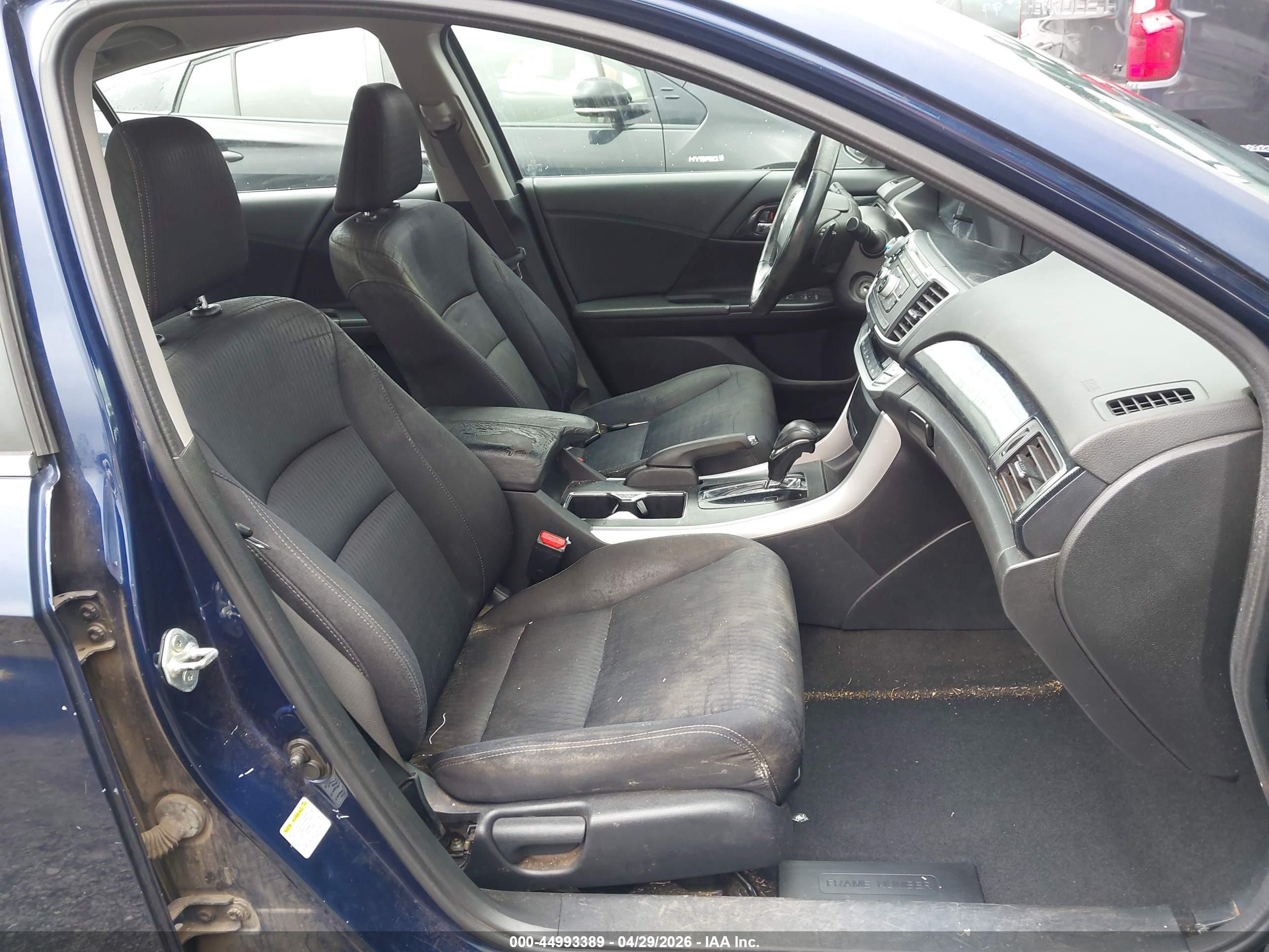 2013 Honda Accord Sport Blue vin: 1HGCR2F54DA158215