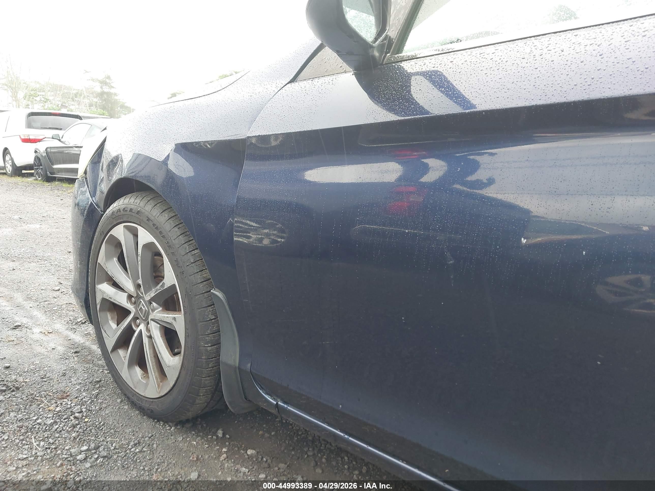 2013 Honda Accord Sport Blue vin: 1HGCR2F54DA158215