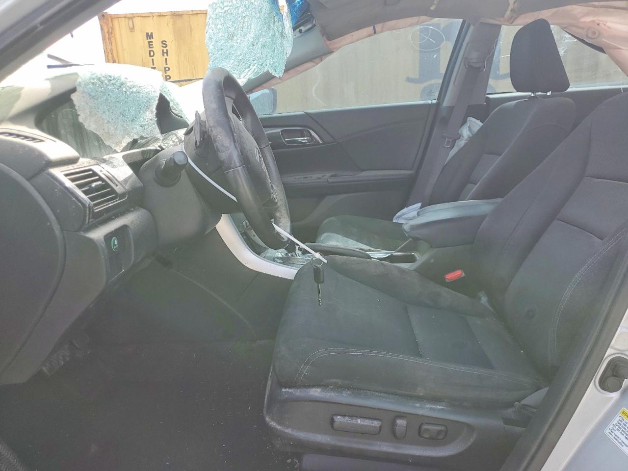 2013 Honda Acc Sedan Silver vin: 1HGCR2F54DA204108