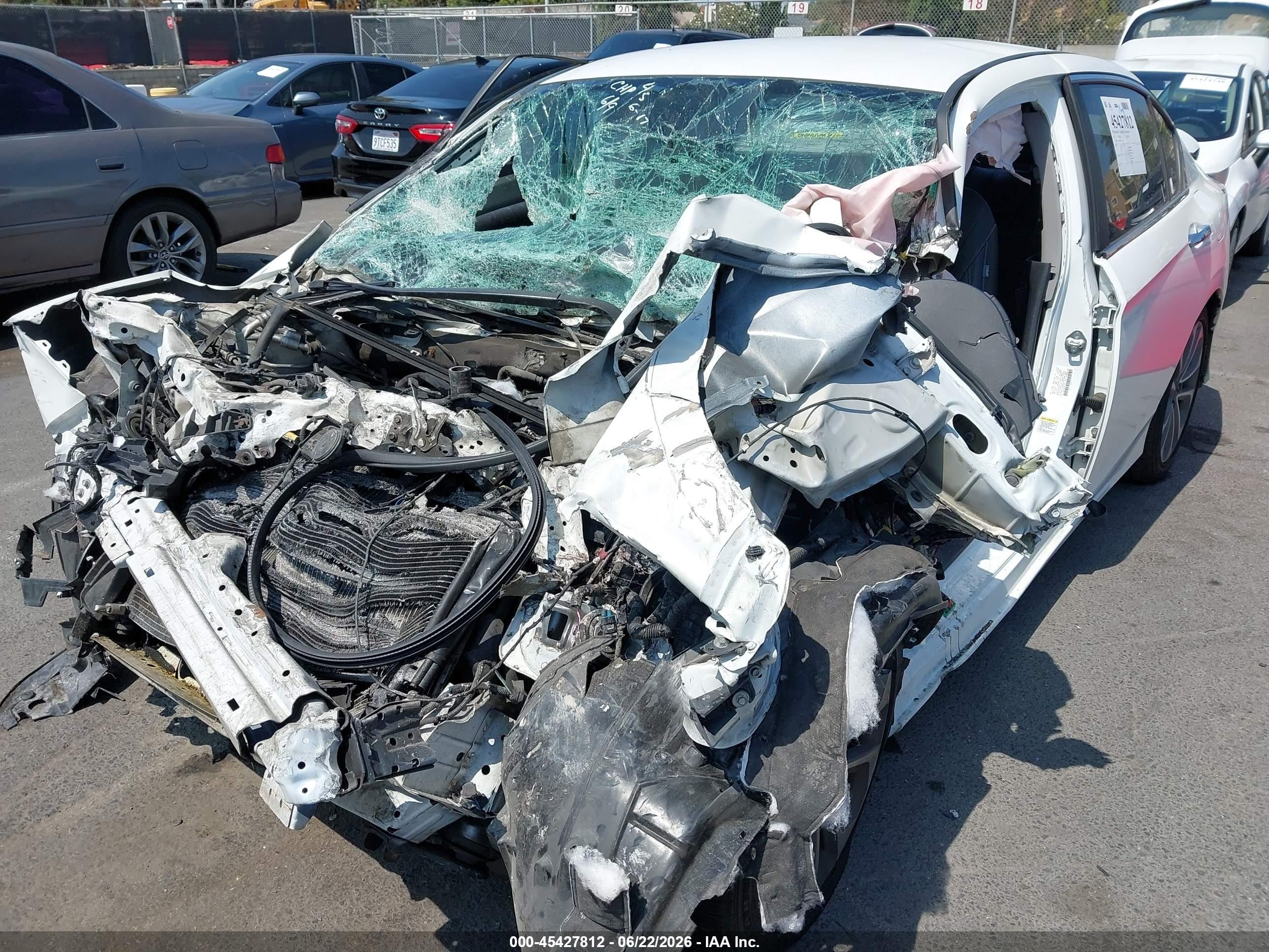 2013 Honda Accord Sport White vin: 1HGCR2F54DA210975