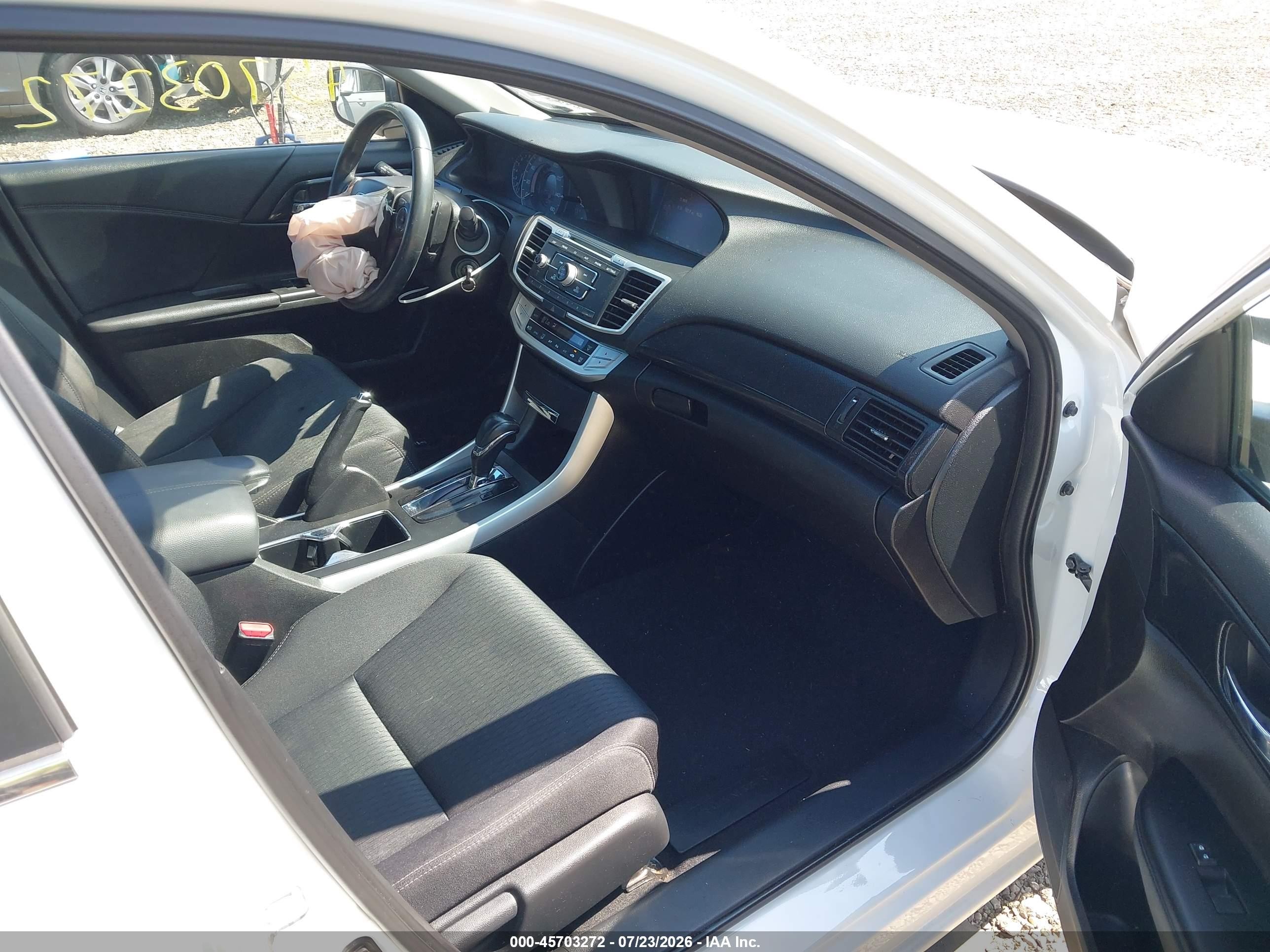 2013 Honda Accord Sport Белый vin: 1HGCR2F54DA248044