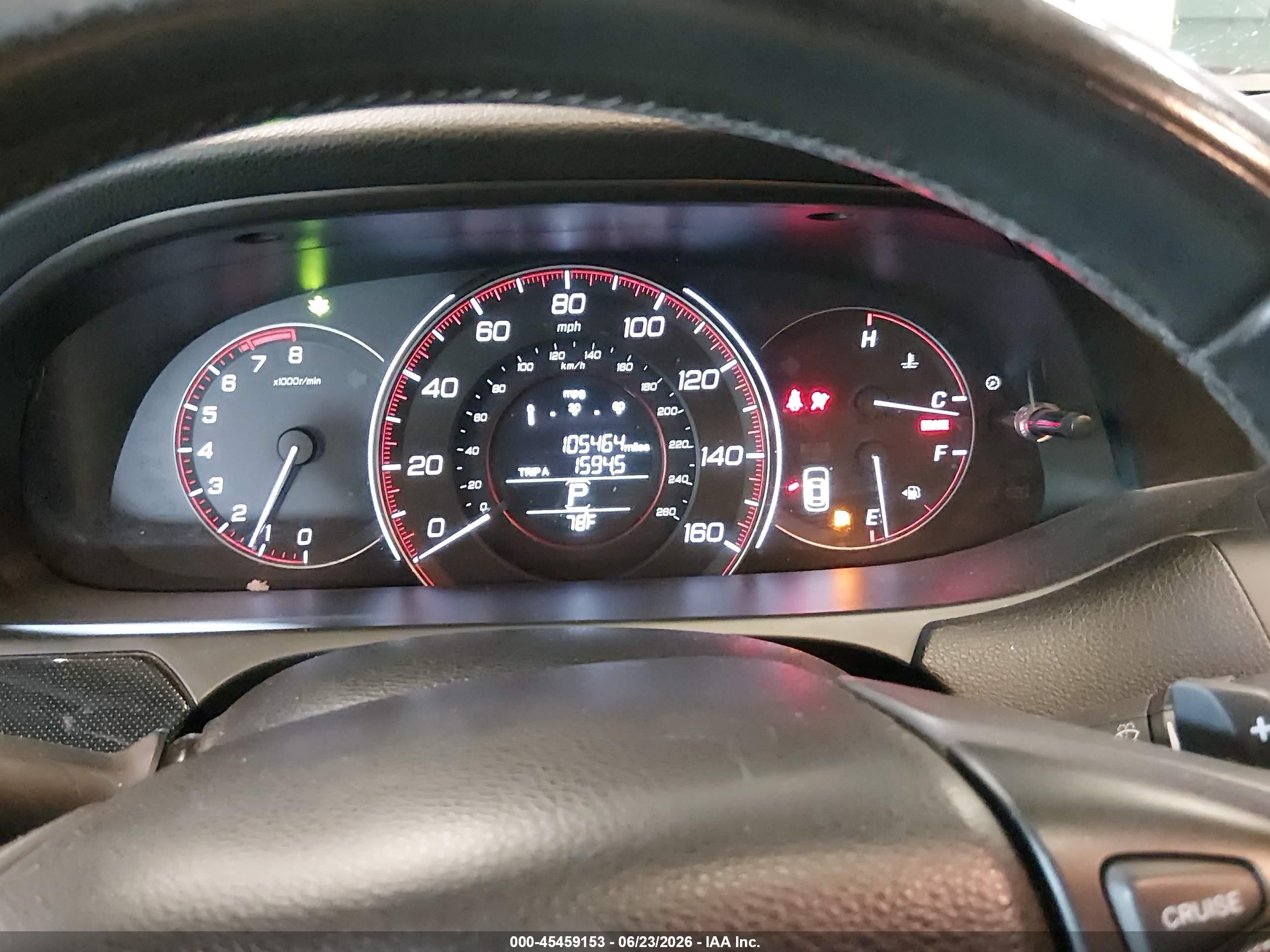 2013 Honda Accord Sport Серый vin: 1HGCR2F54DA265720