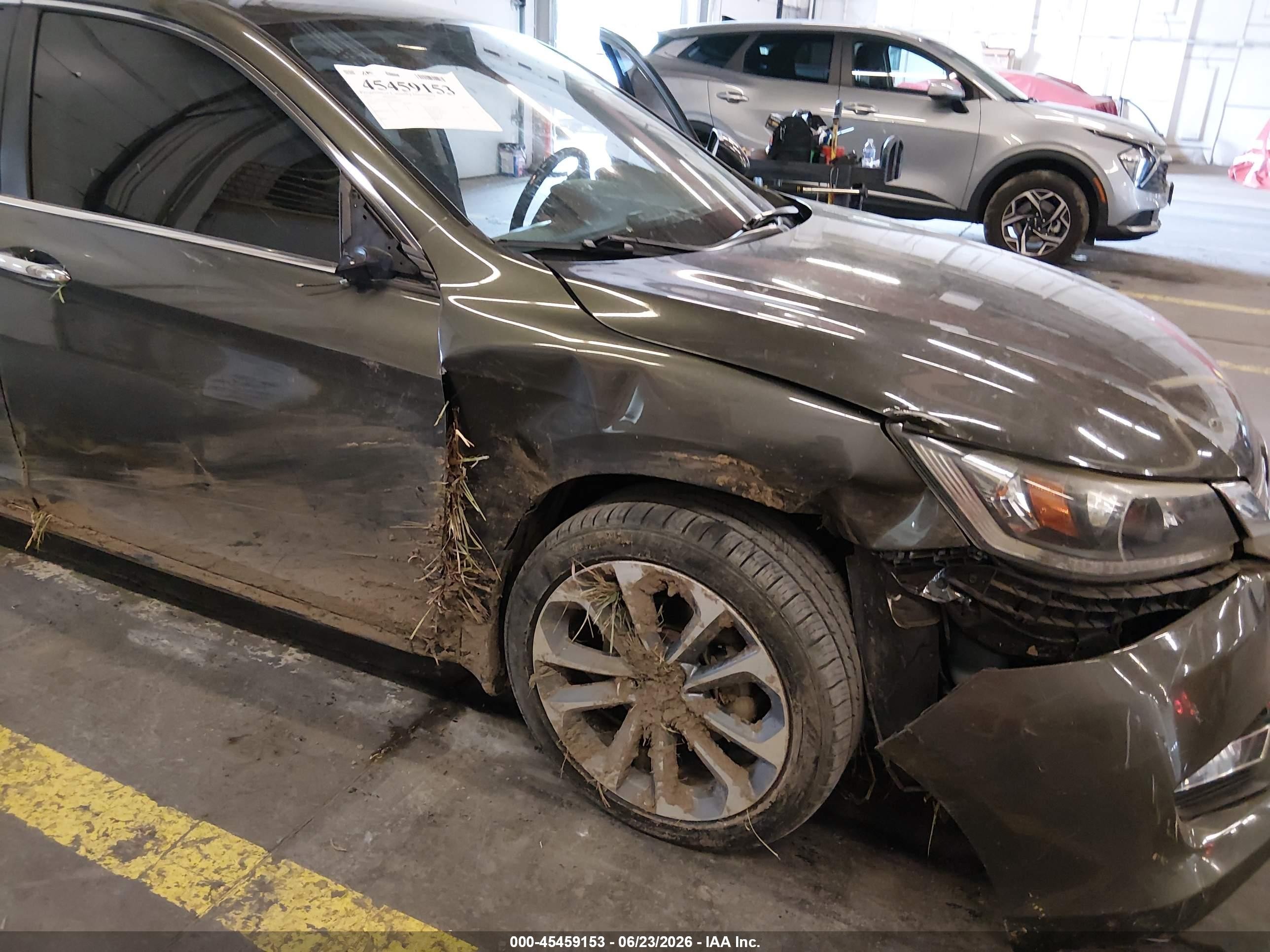 2013 Honda Accord Sport Серый vin: 1HGCR2F54DA265720