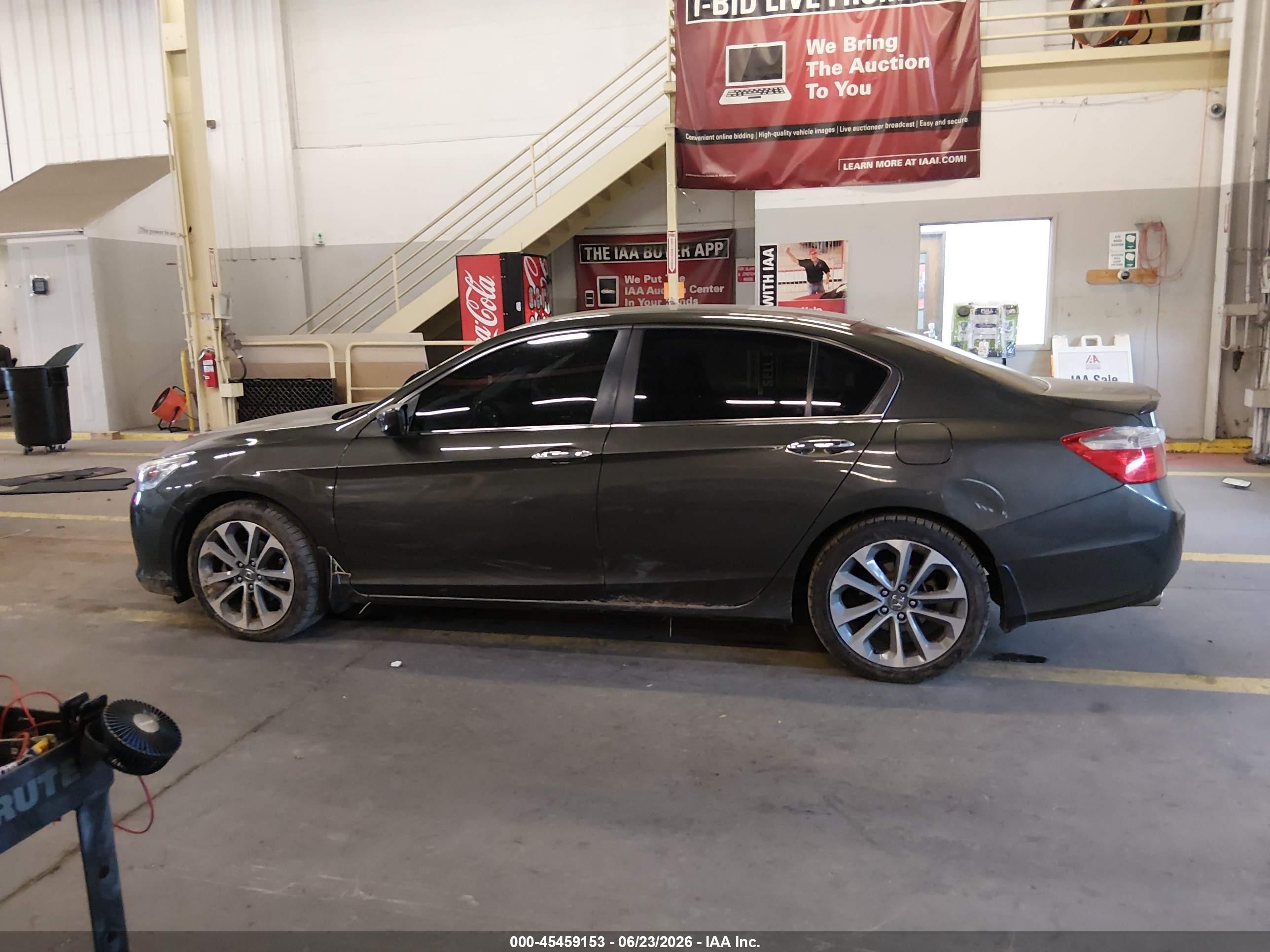 2013 Honda Accord Sport Серый vin: 1HGCR2F54DA265720