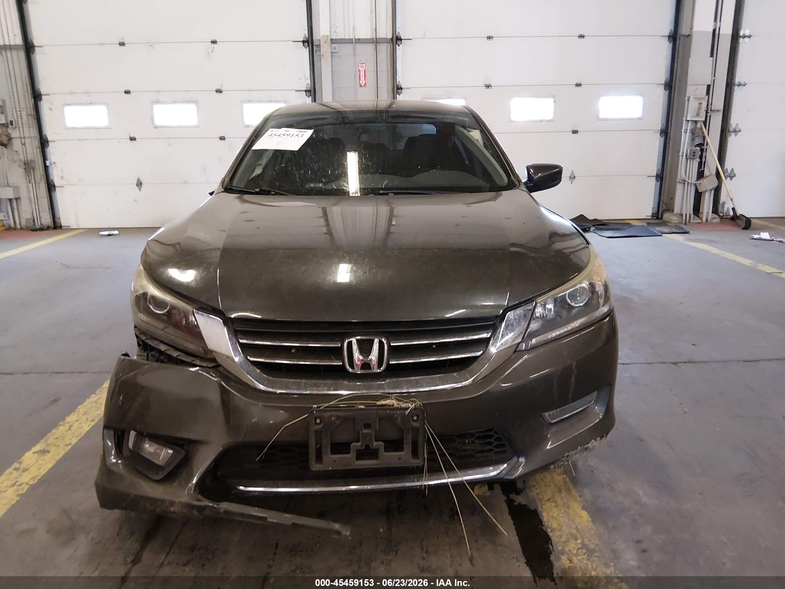 2013 Honda Accord Sport Серый vin: 1HGCR2F54DA265720