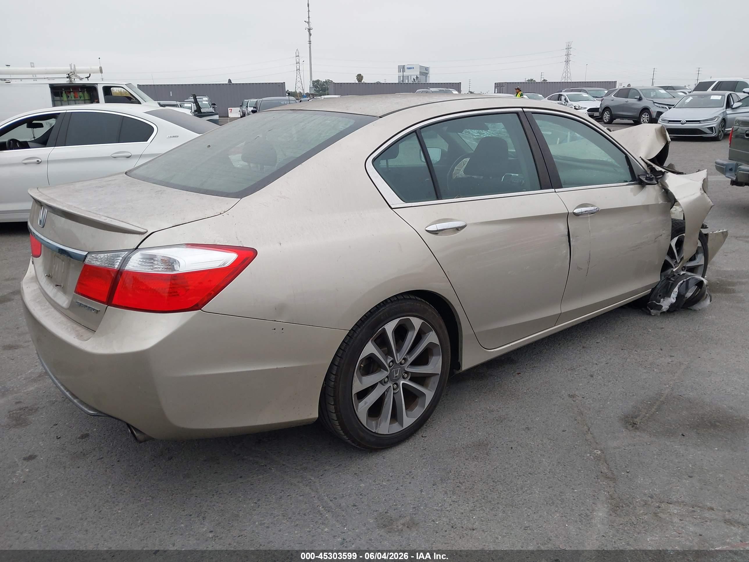 2013 Honda Accord Sport Gold vin: 1HGCR2F54DA266401