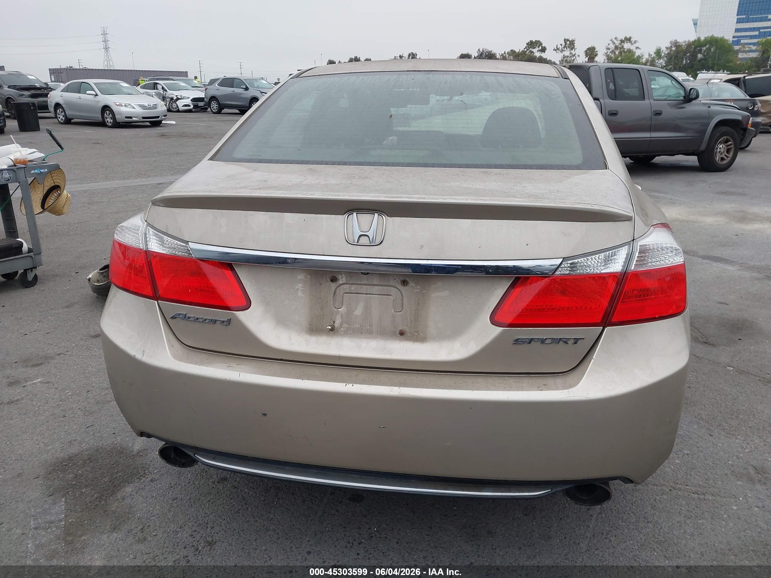 2013 Honda Accord Sport Gold vin: 1HGCR2F54DA266401