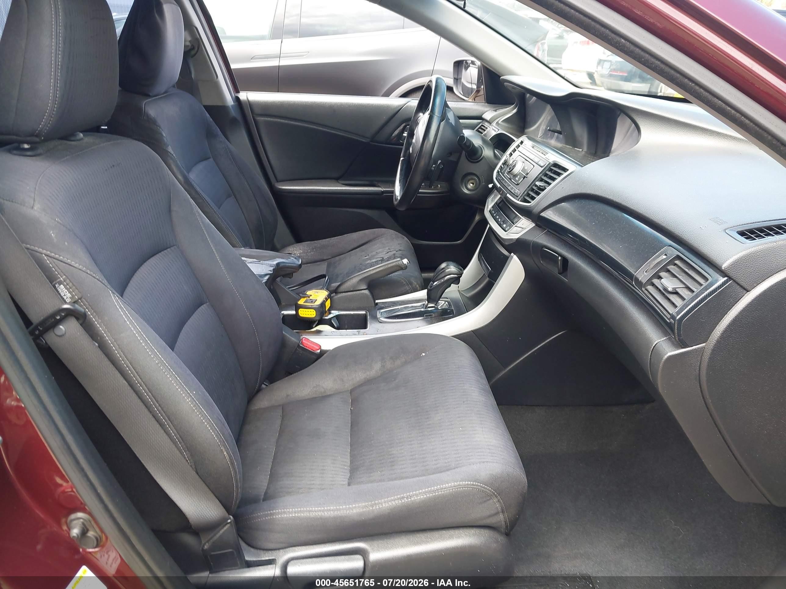 2013 Honda Accord Sport Burgundy vin: 1HGCR2F54DA272070