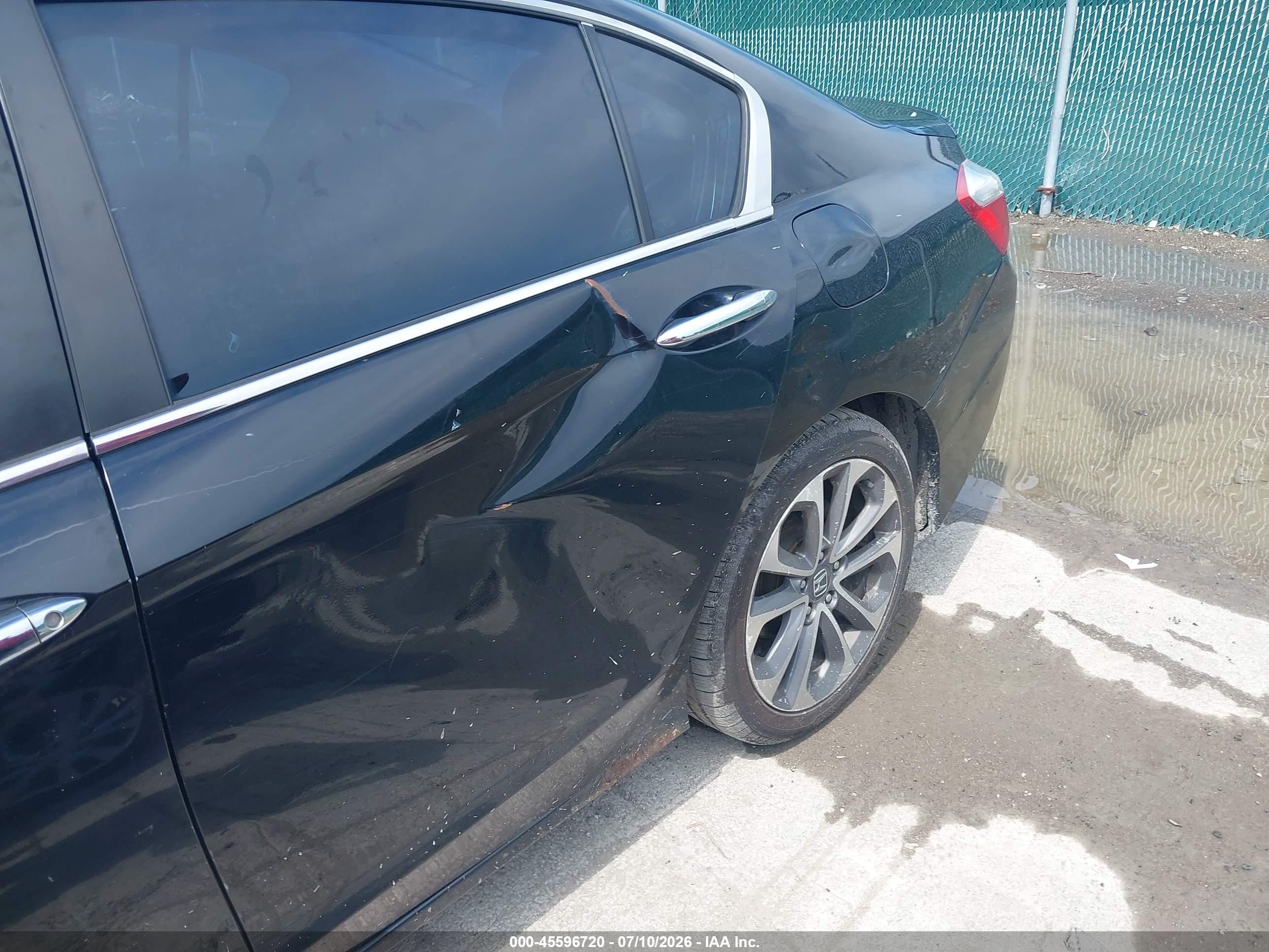 2013 Honda Accord Sport Black vin: 1HGCR2F54DA273753
