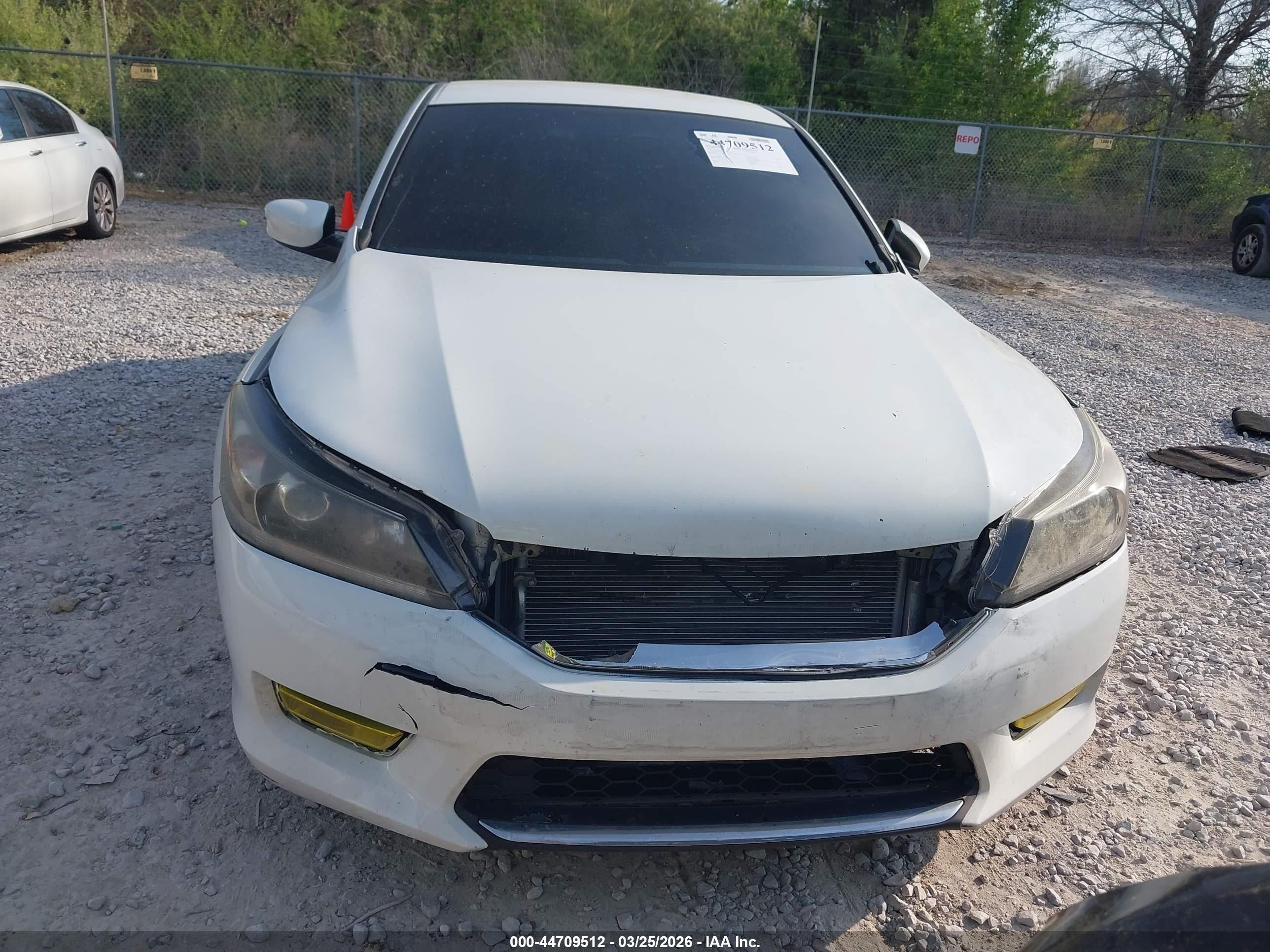 2013 Honda Accord Sport White vin: 1HGCR2F54DA274336
