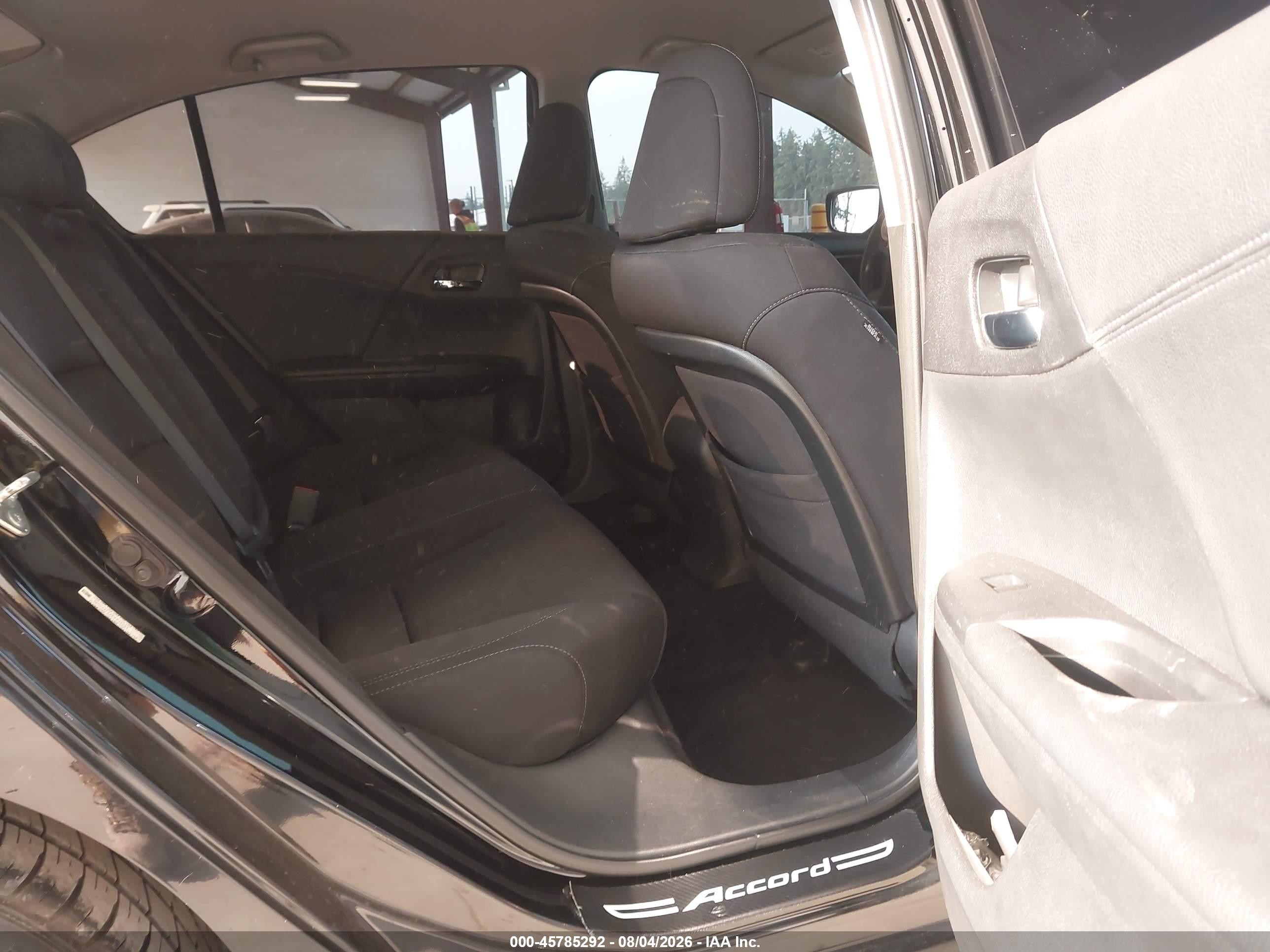 2014 Honda Accord Sport Черный vin: 1HGCR2F54EA005254