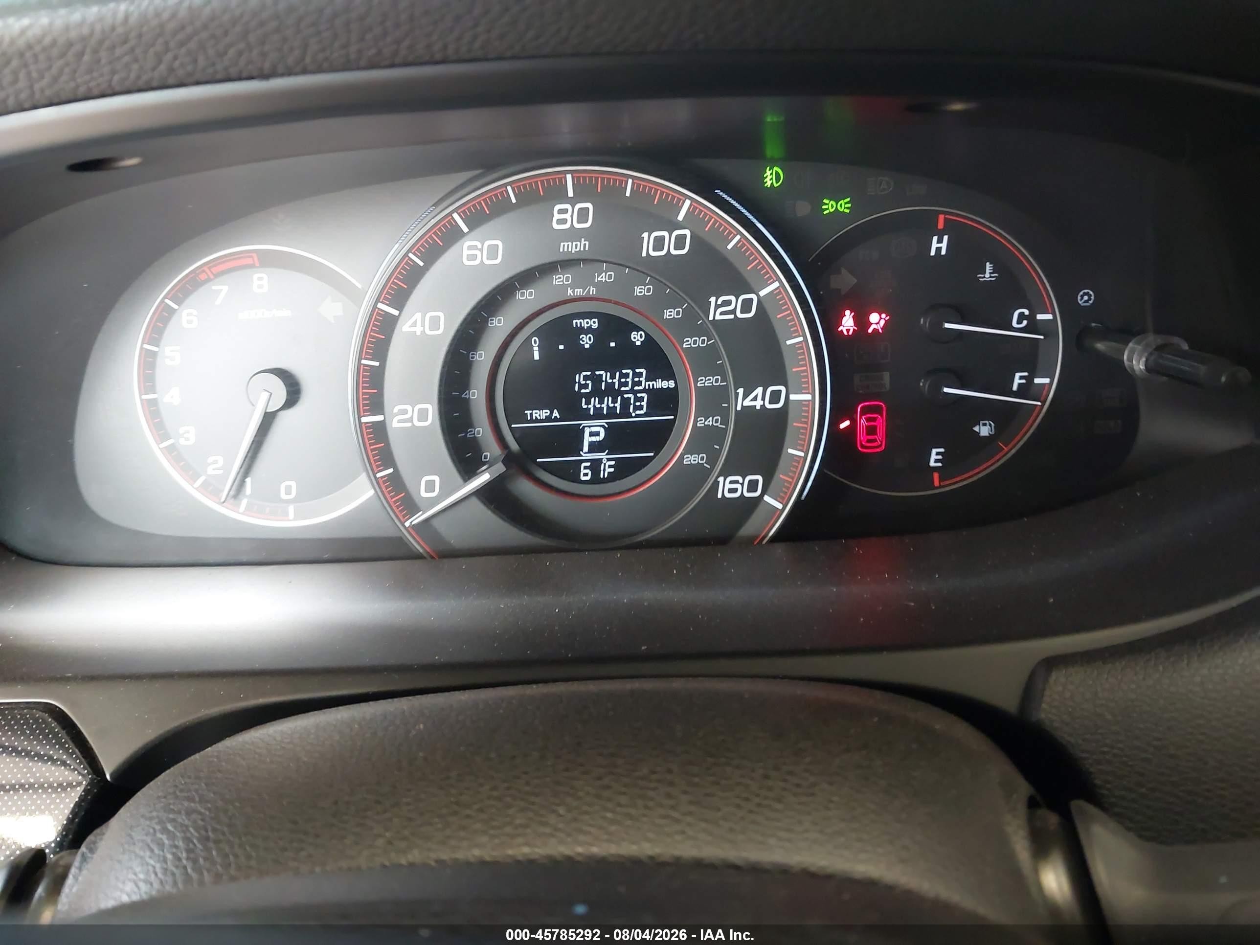 2014 Honda Accord Sport Черный vin: 1HGCR2F54EA005254