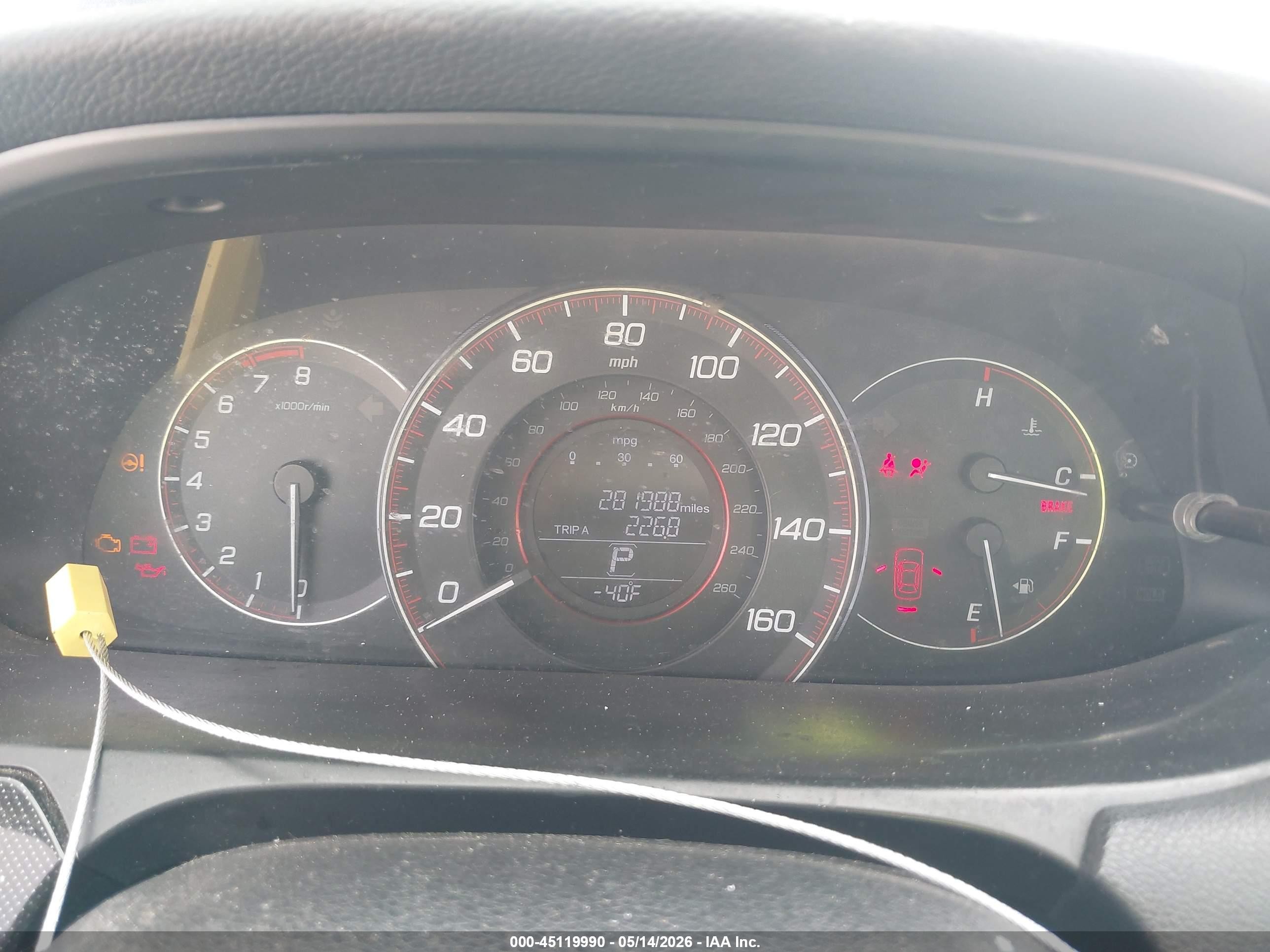 2014 Honda Accord Sport Navy vin: 1HGCR2F54EA014844