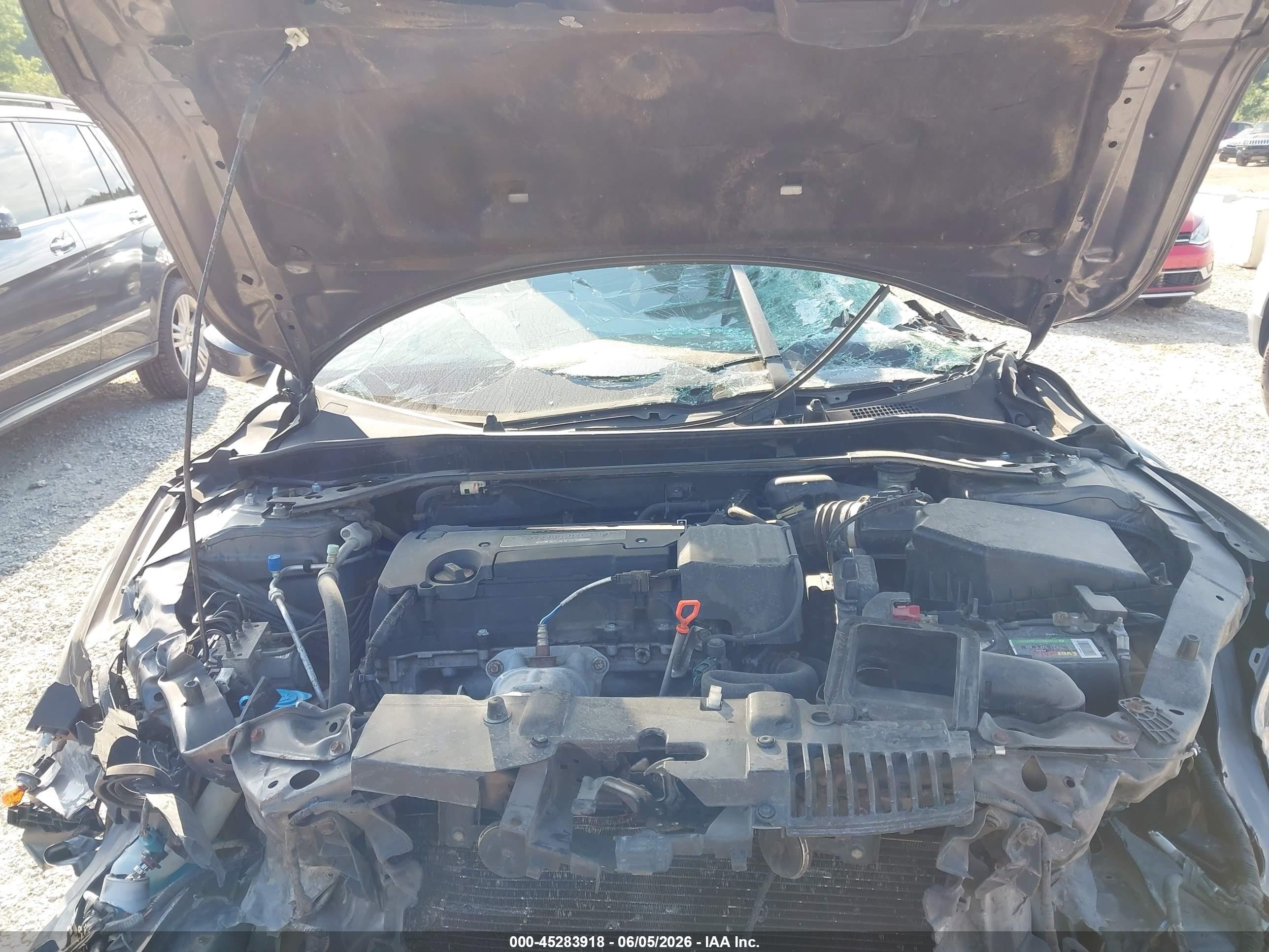2014 Honda Accord Sport Gray vin: 1HGCR2F54EA024693