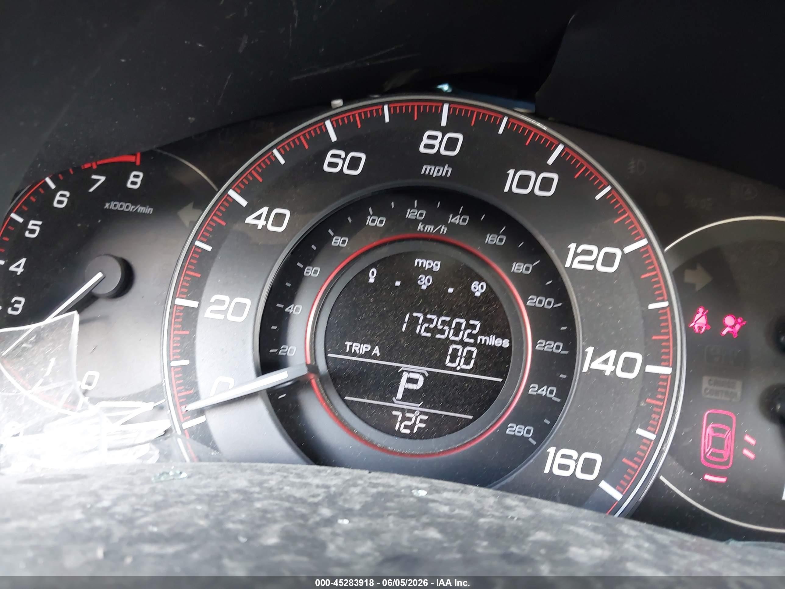2014 Honda Accord Sport Gray vin: 1HGCR2F54EA024693