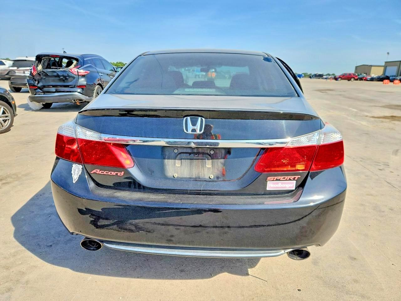 2014 Honda Accord Sport Black vin: 1HGCR2F54EA066412