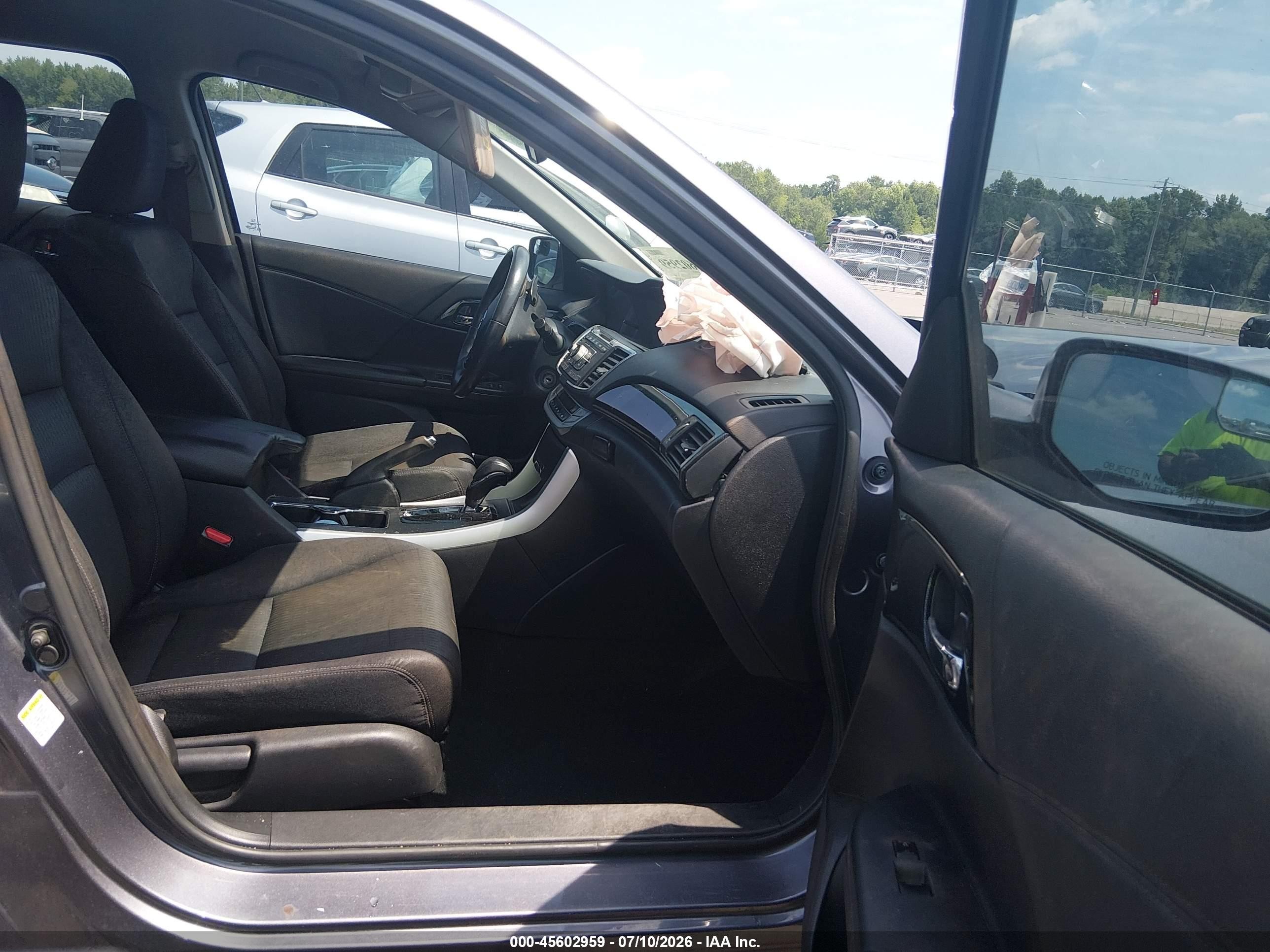 2014 Honda Accord Sport Серый vin: 1HGCR2F54EA083789