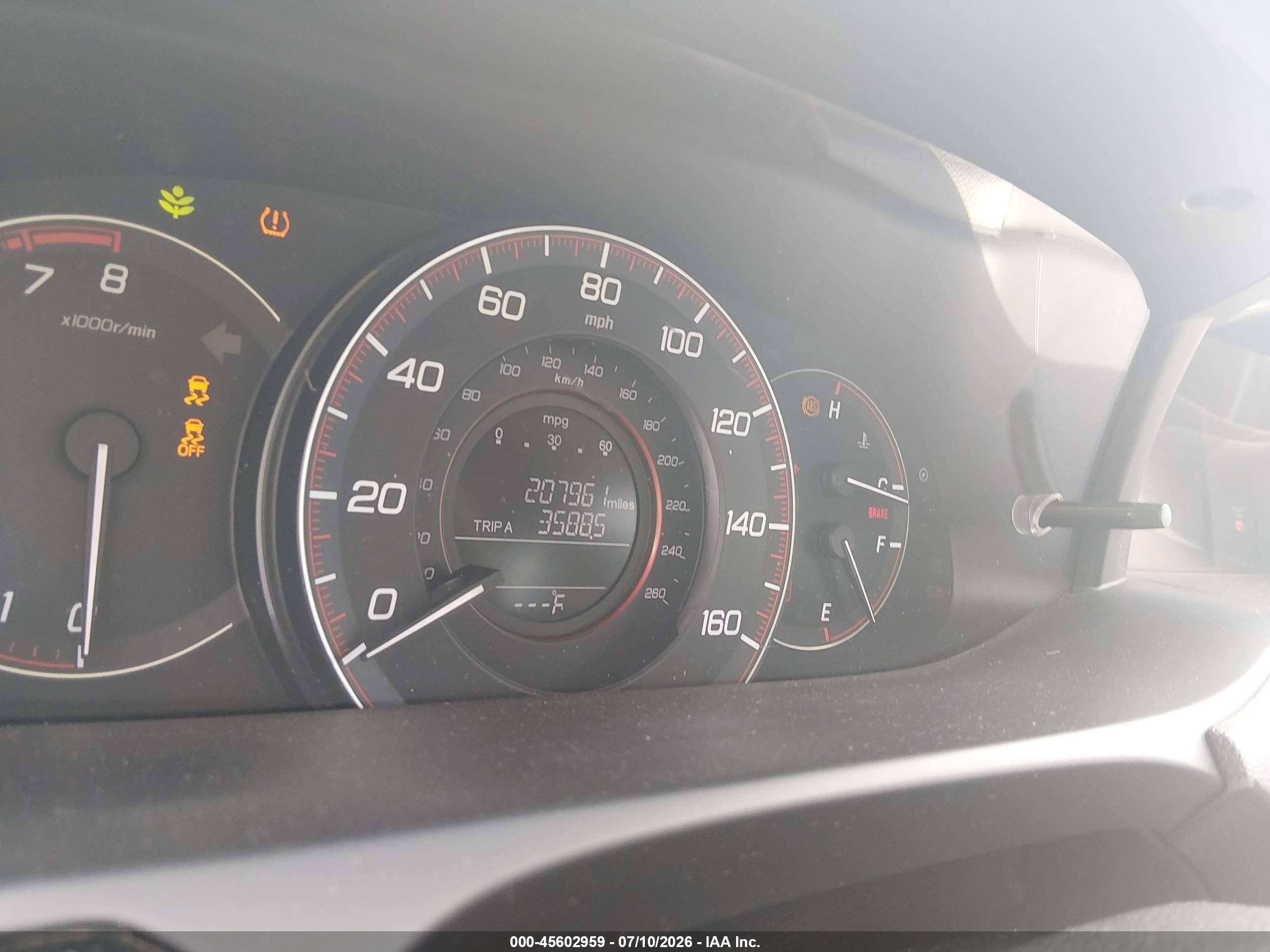 2014 Honda Accord Sport Серый vin: 1HGCR2F54EA083789