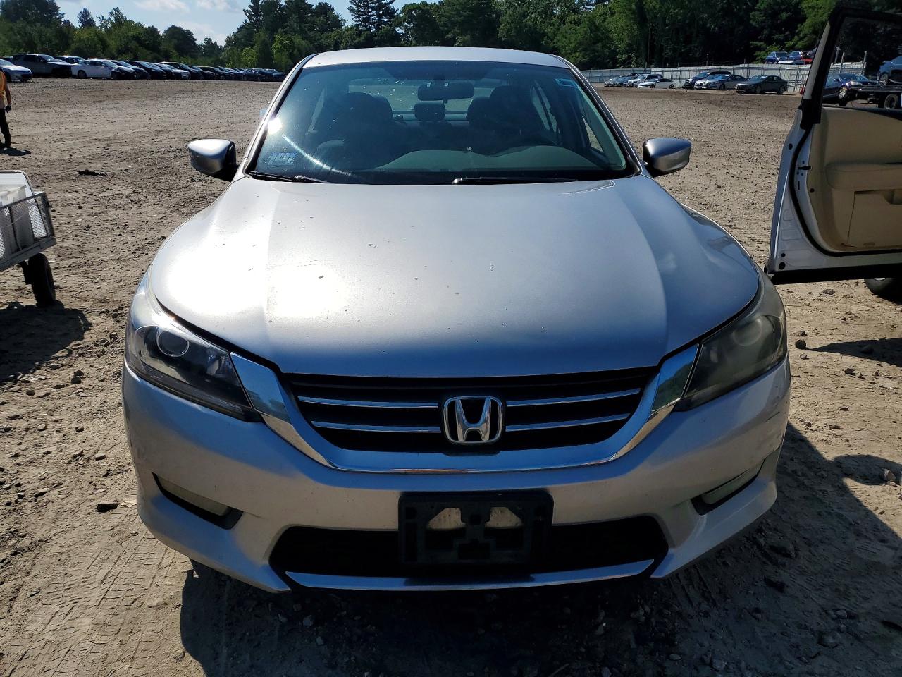 2014 Honda Accord Sport Silver vin: 1HGCR2F54EA109596