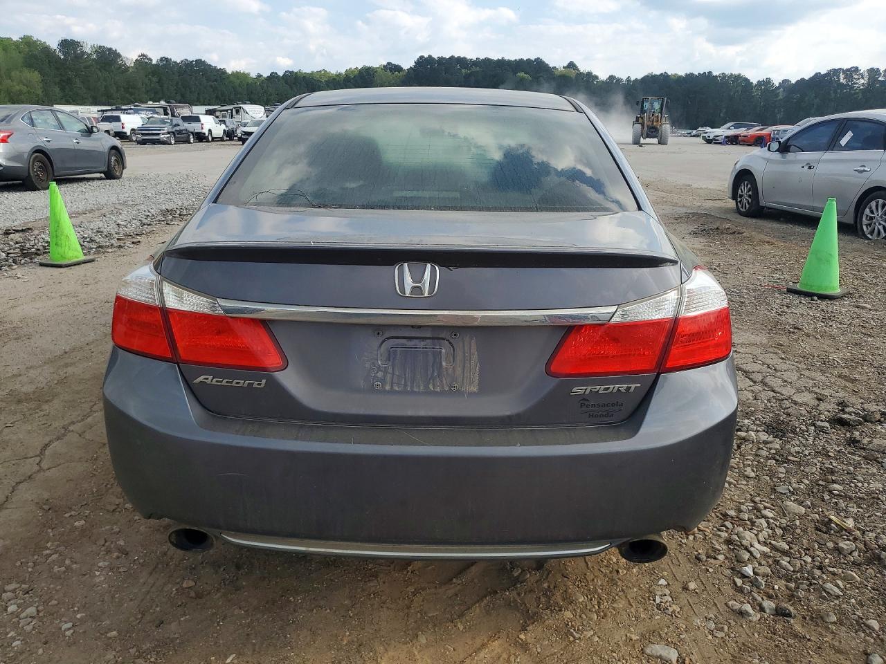 2014 Honda Accord Sport Gray vin: 1HGCR2F54EA138273