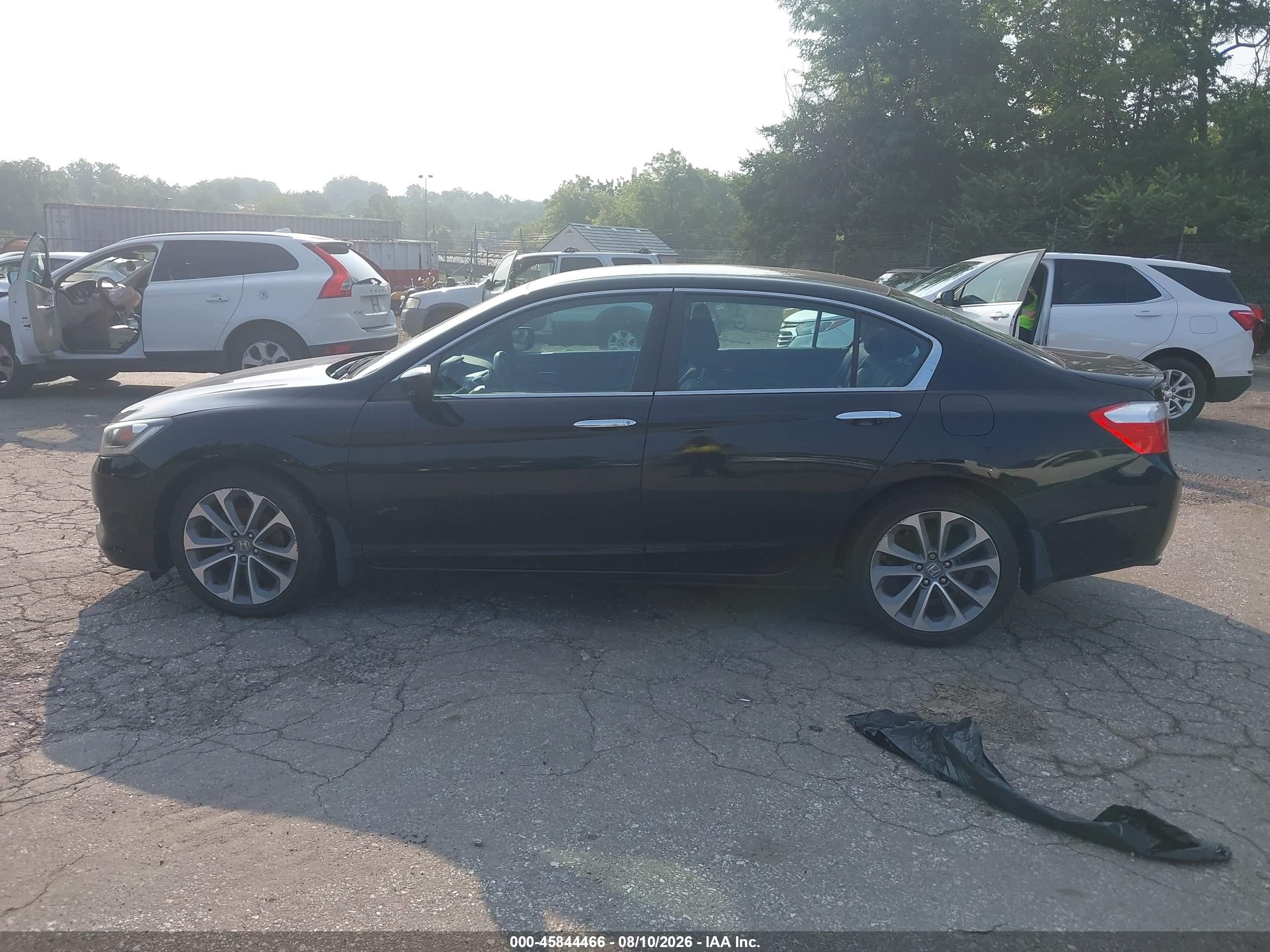 2014 Honda Accord Sport Black vin: 1HGCR2F54EA181575