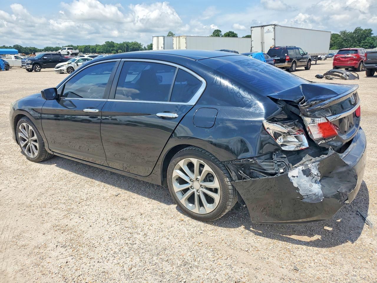 2015 Honda Accord Sport Black vin: 1HGCR2F54FA005093