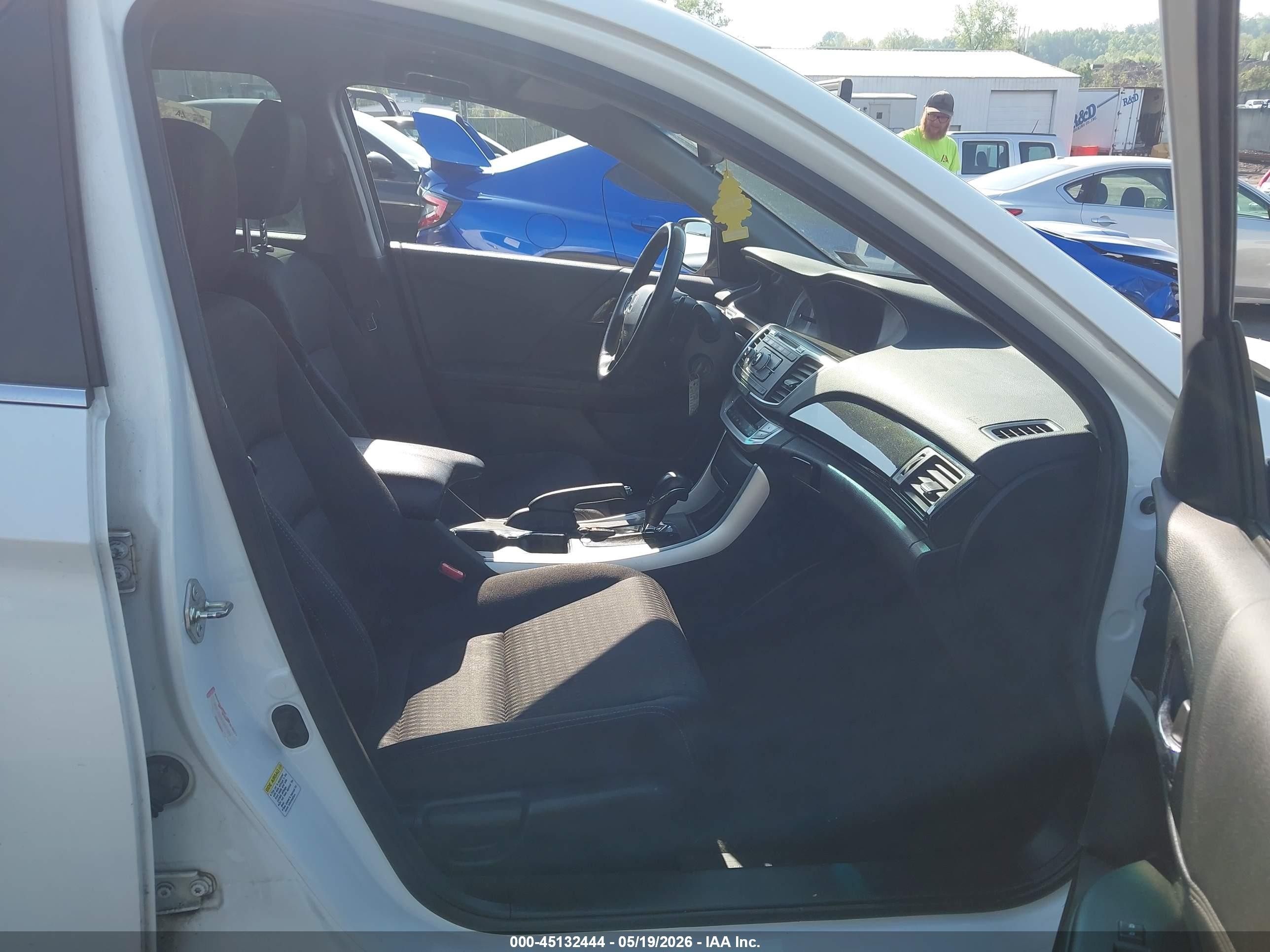 2015 Honda Accord Sport Белый vin: 1HGCR2F54FA020550