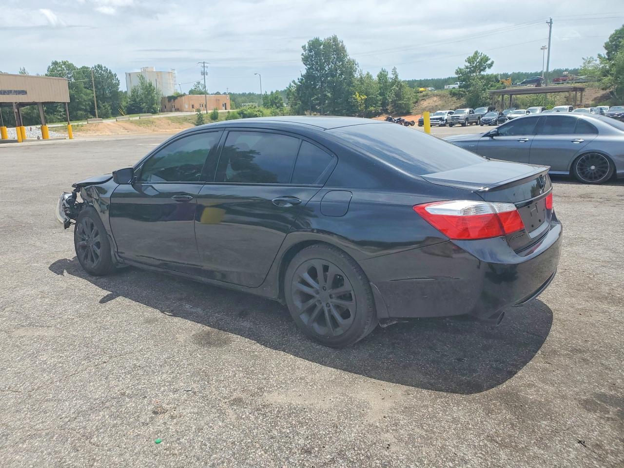 2015 Honda Accord Sport Black vin: 1HGCR2F54FA094227