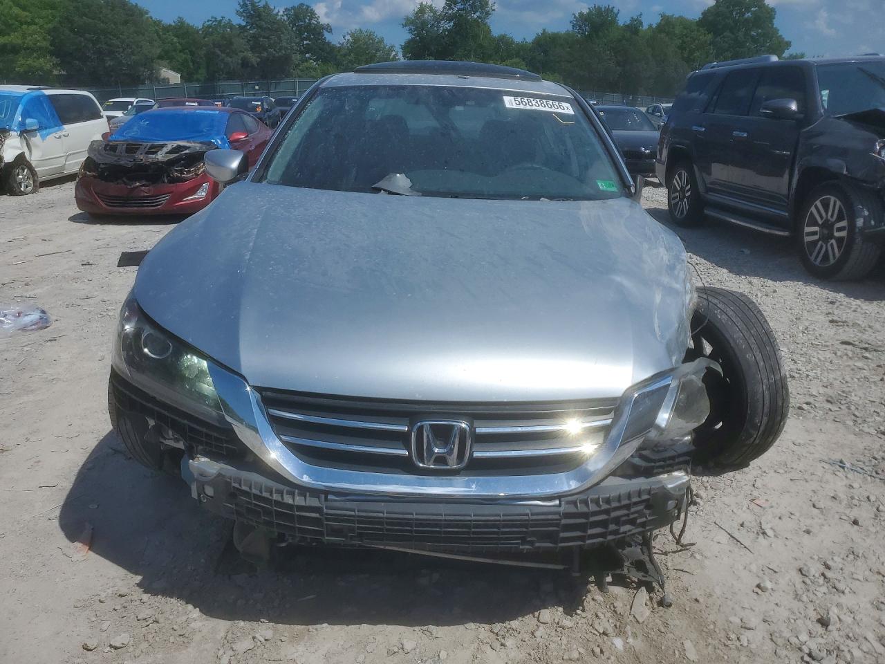 2015 Honda Accord Sport Silver vin: 1HGCR2F54FA106943