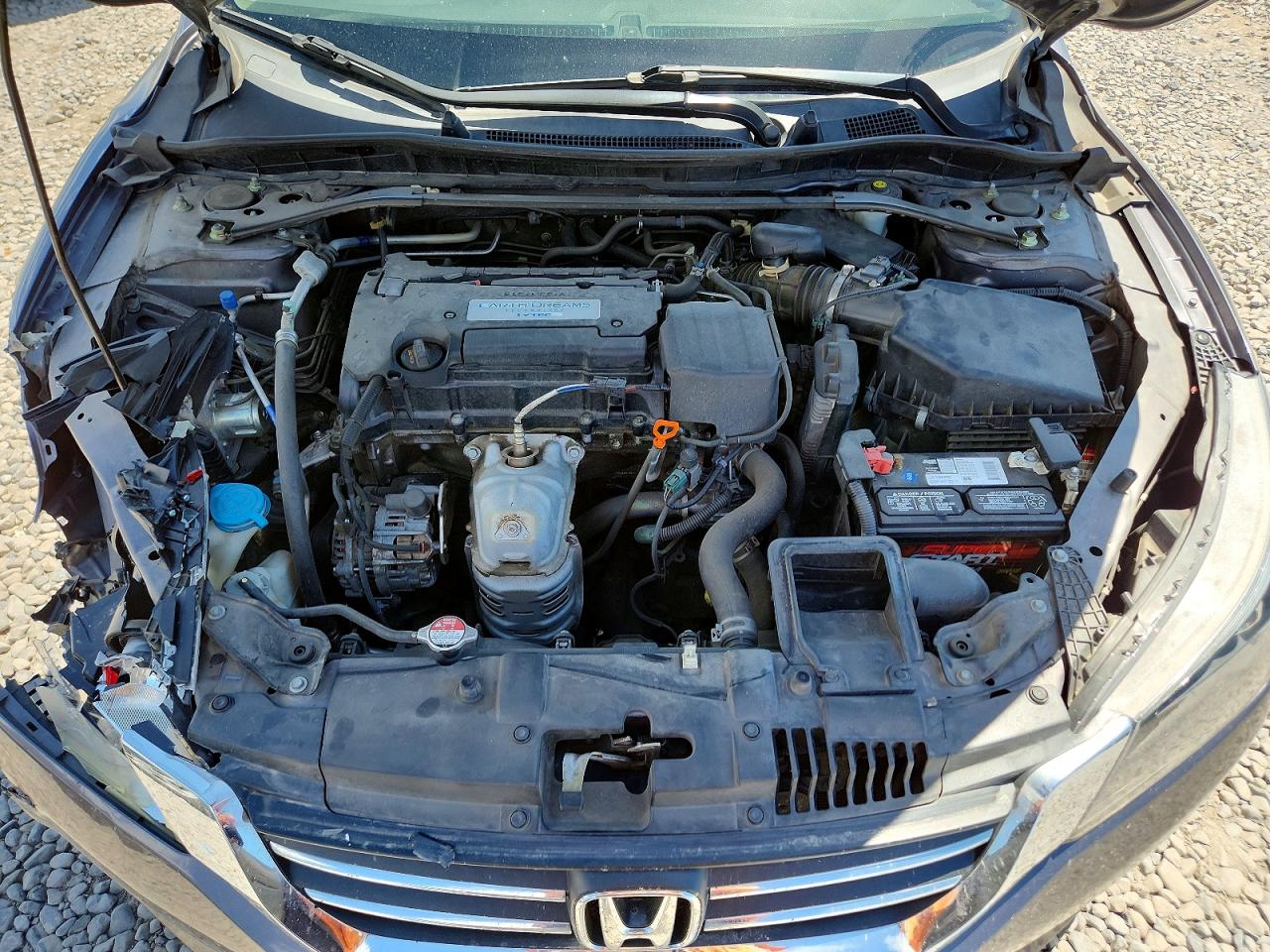 2015 Honda Accord Sport Gray vin: 1HGCR2F54FA109096