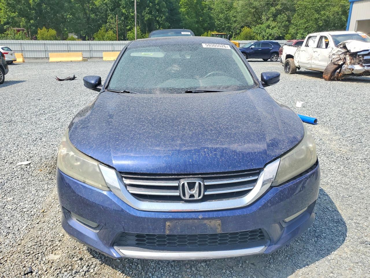 2015 Honda Accord Sport Синий vin: 1HGCR2F54FA142664