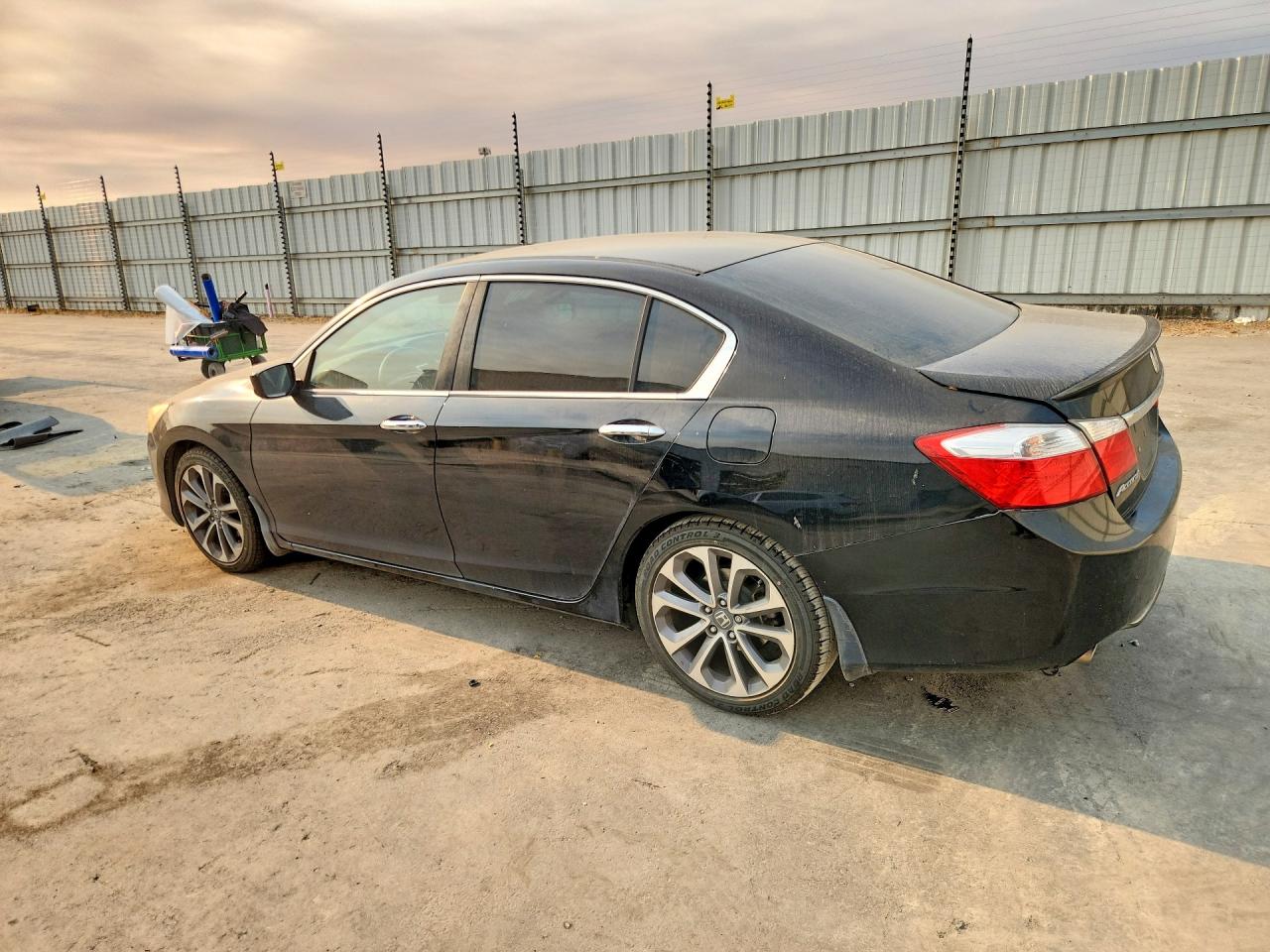 2015 Honda Accord Sport Black vin: 1HGCR2F54FA155625