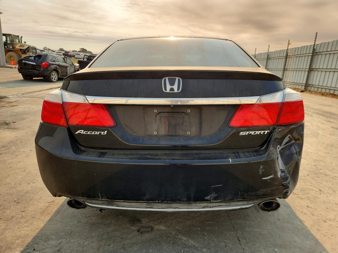 2015 Honda Accord Sport Black vin: 1HGCR2F54FA155625