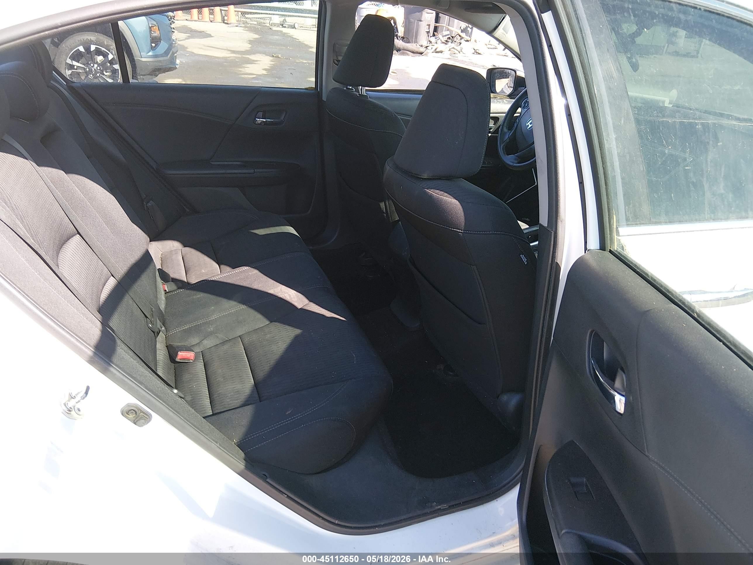 2015 Honda Accord Sport White vin: 1HGCR2F54FA176541