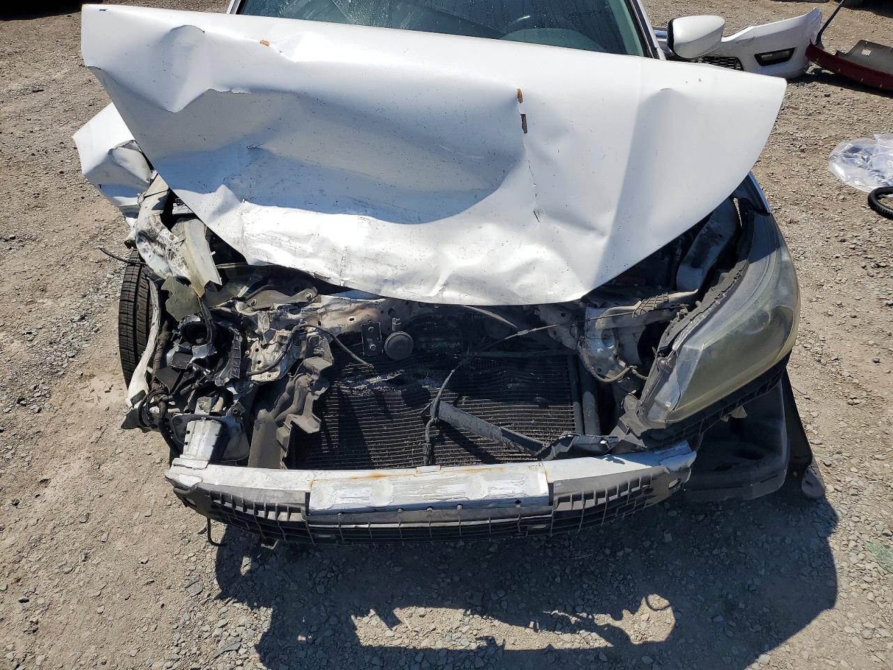 2015 Honda Accord Sport White vin: 1HGCR2F54FA200370
