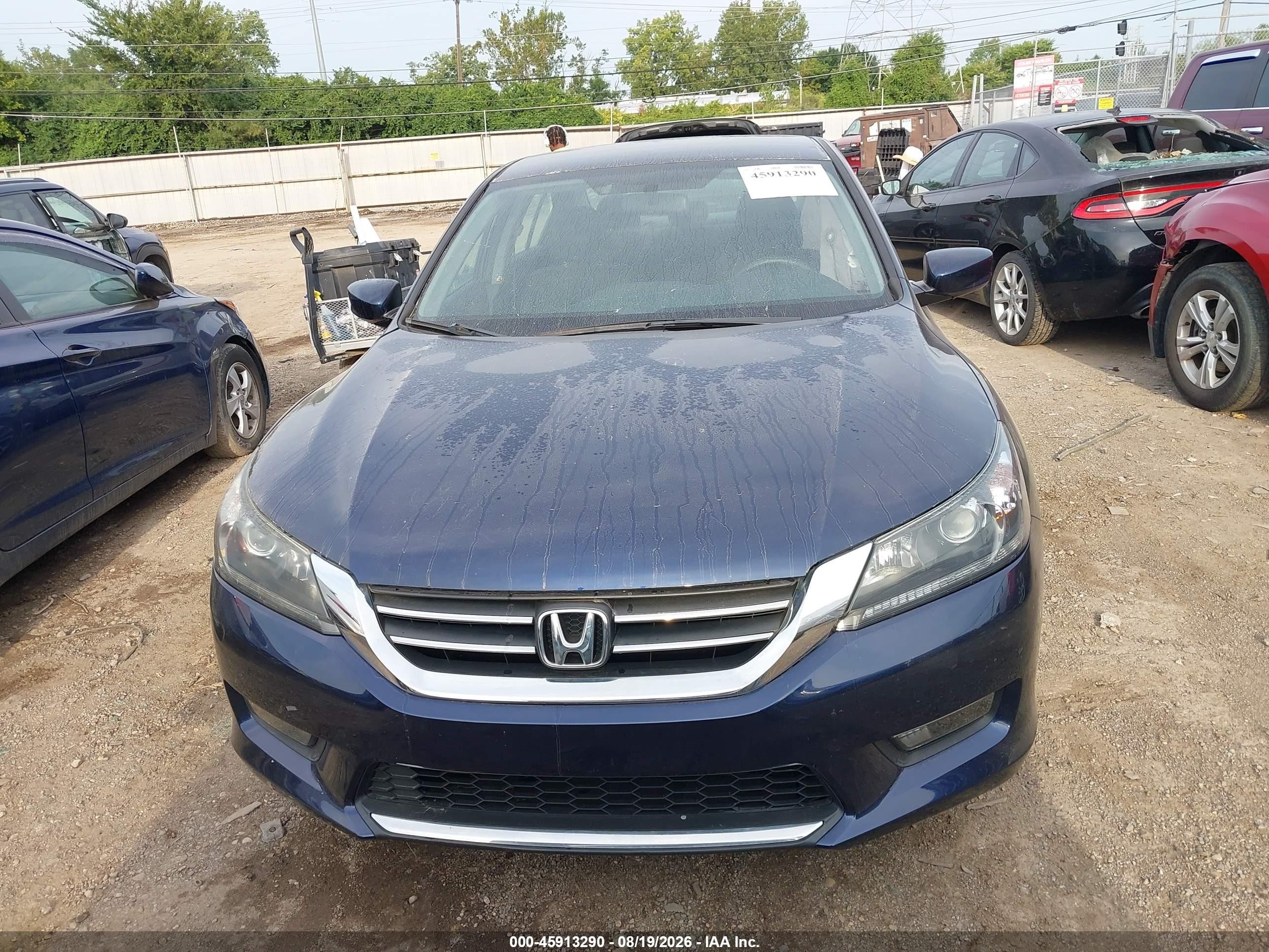 2015 Honda Accord Sport Blue vin: 1HGCR2F54FA240738