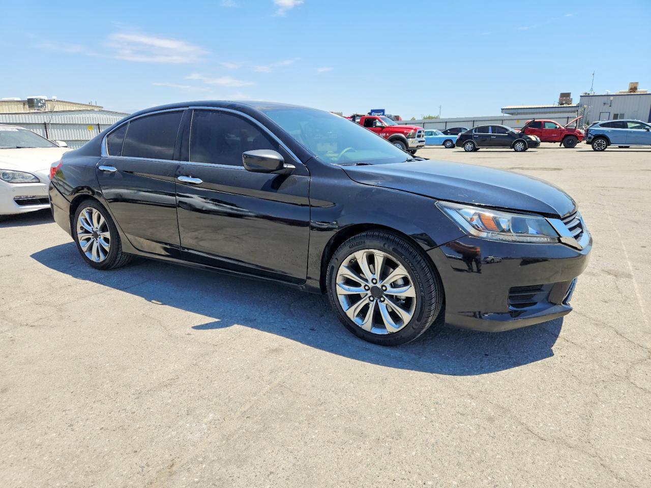 2015 Honda Accord Sport Black vin: 1HGCR2F54FA249858