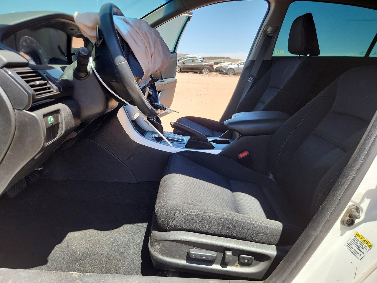 2015 Honda Accord Sport White vin: 1HGCR2F54FA258060