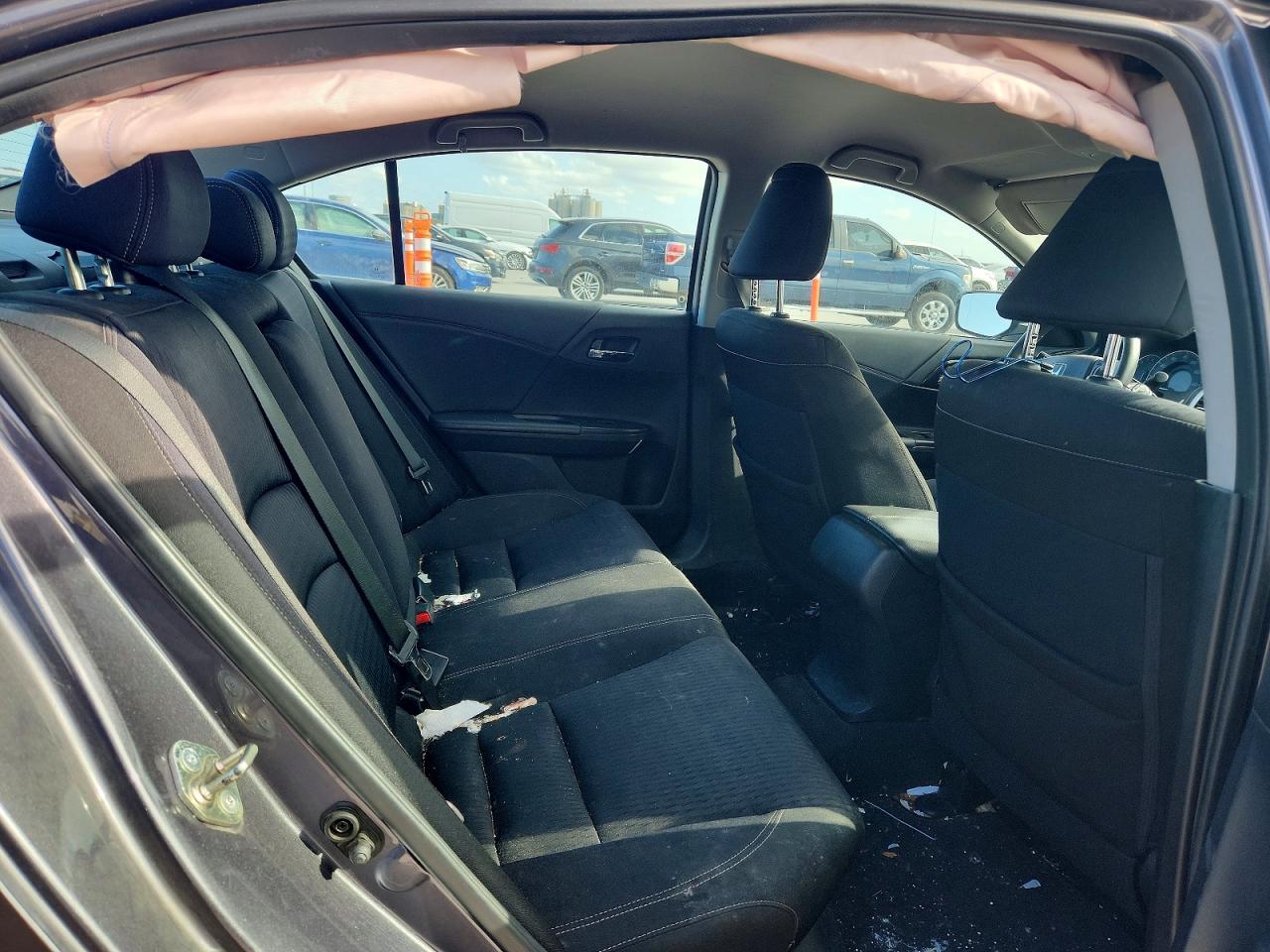 2015 Honda Accord Sport Gray vin: 1HGCR2F54FA270919