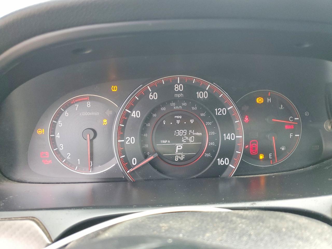 2016 Honda Accord Sport Бордовый vin: 1HGCR2F54GA240210
